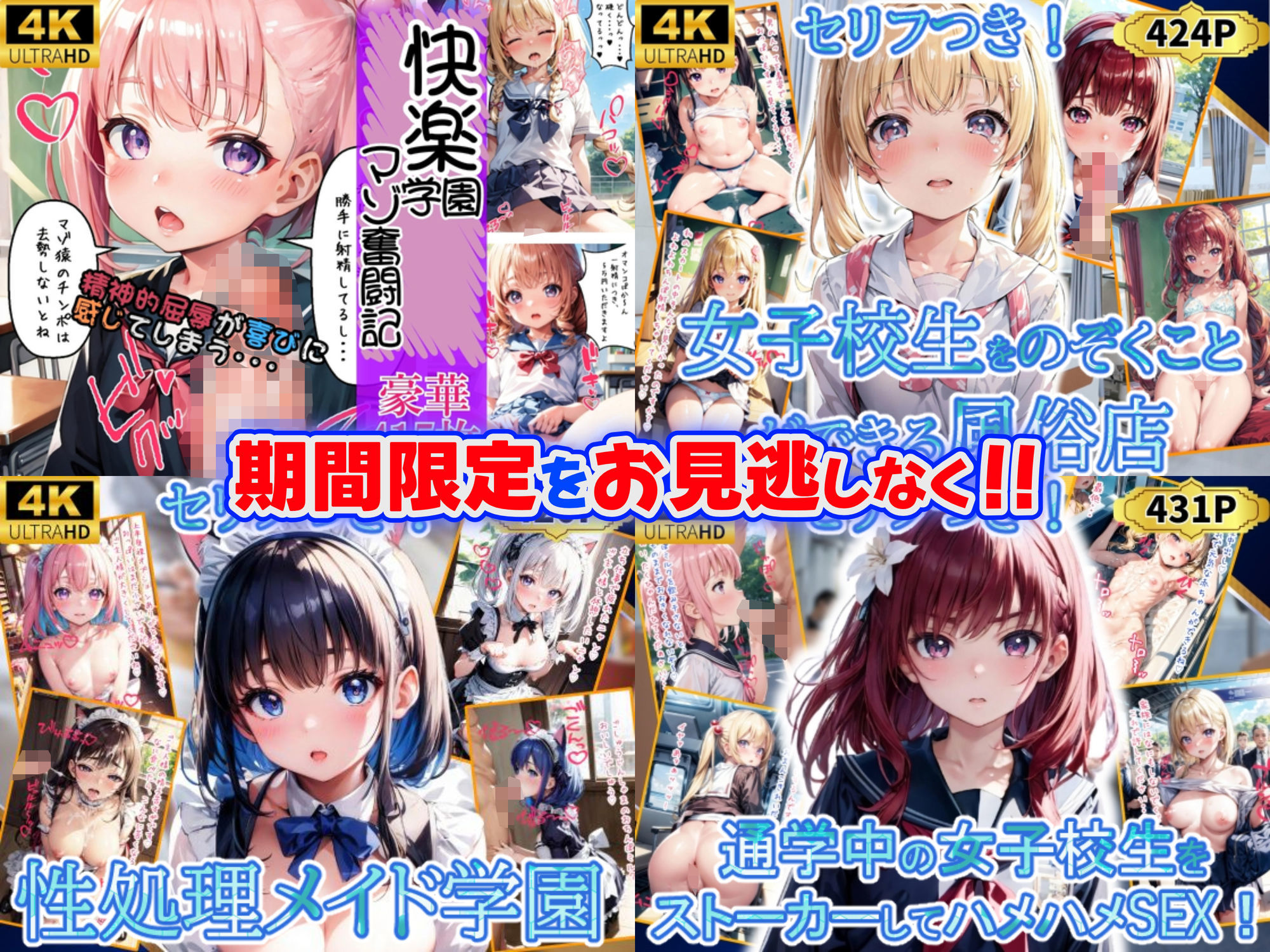 【総集編】42作品1000枚 COMPLIETE PACK サンプル4ページ目
