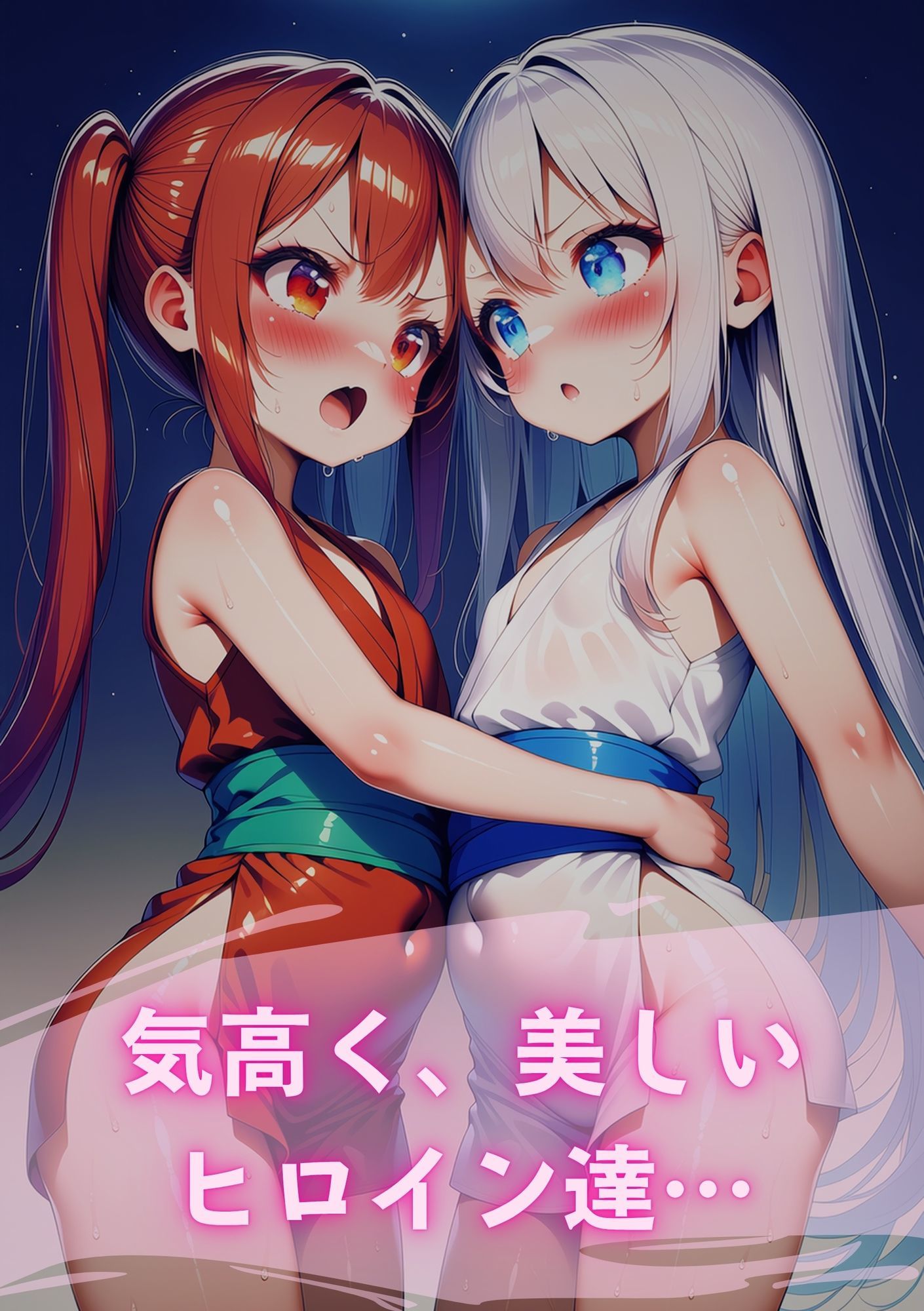 テンタクソロジー  Act12:くのいち秘愛編（カリン・フブキ） サンプル1ページ目