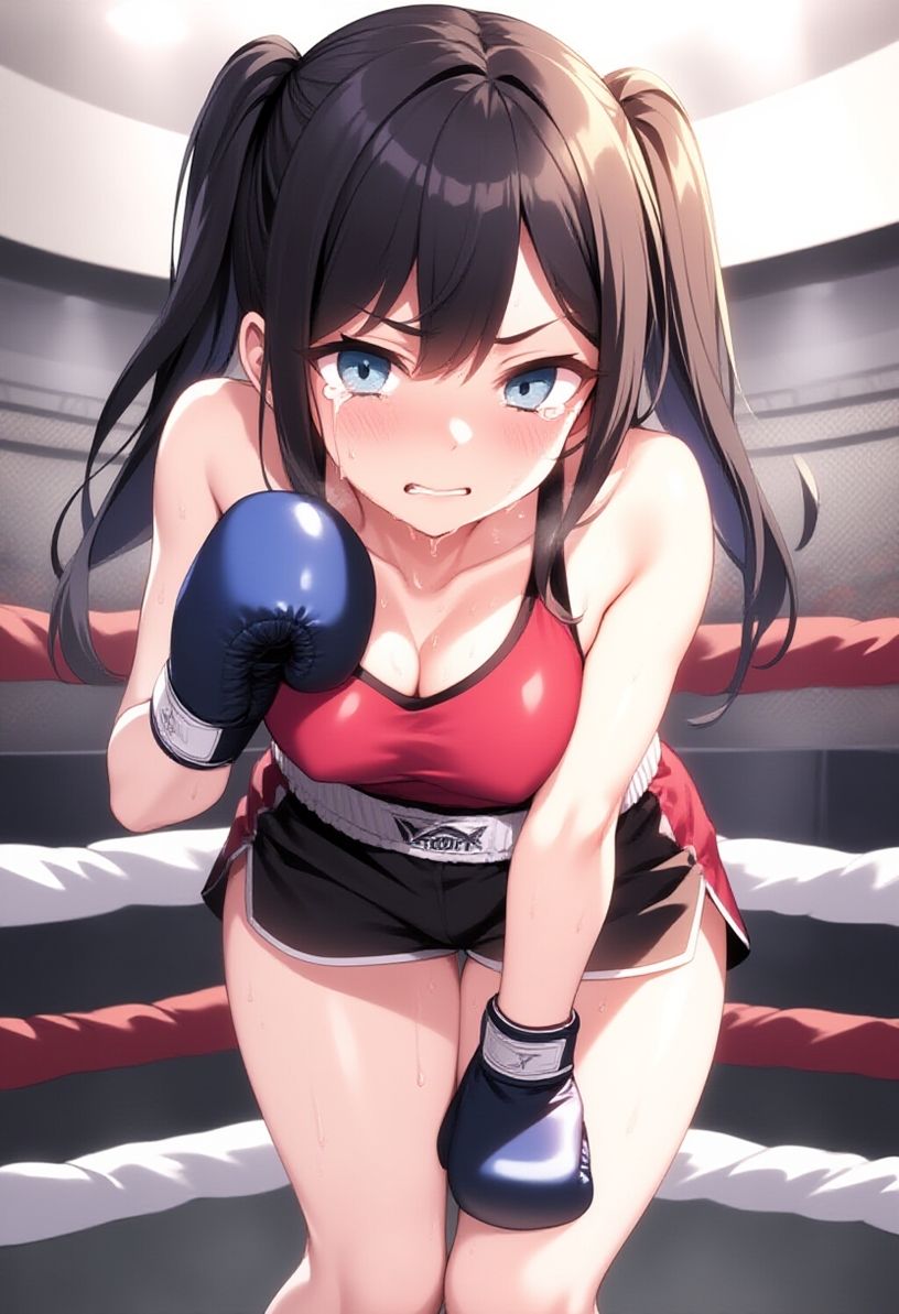 美少女AIイラストコレクション3 敗北ポーズ編 サンプル1ページ目
