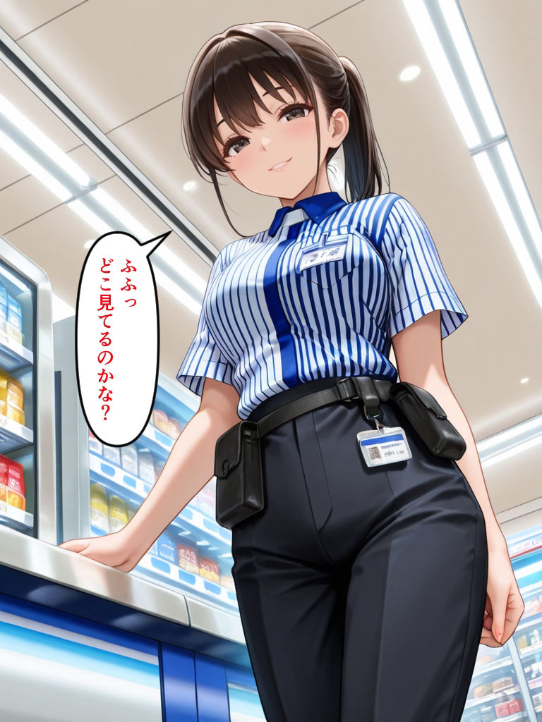 淫欲まみれの深夜勤務〜快楽に溺れた噂の店員〜 サンプル1ページ目