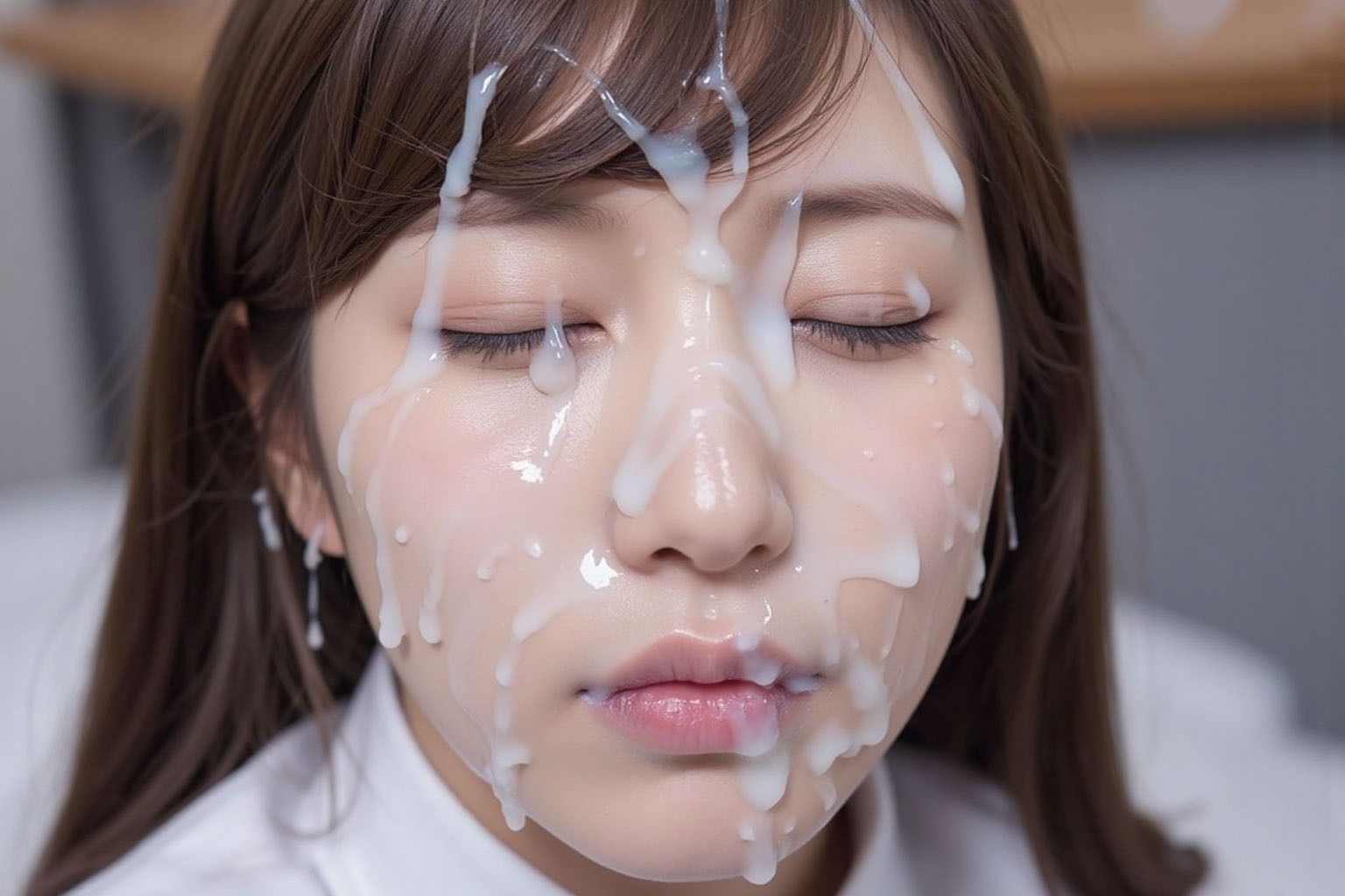 可愛いJKの顔面にひたすらザーメンぶっかけ！6 サンプル4ページ目