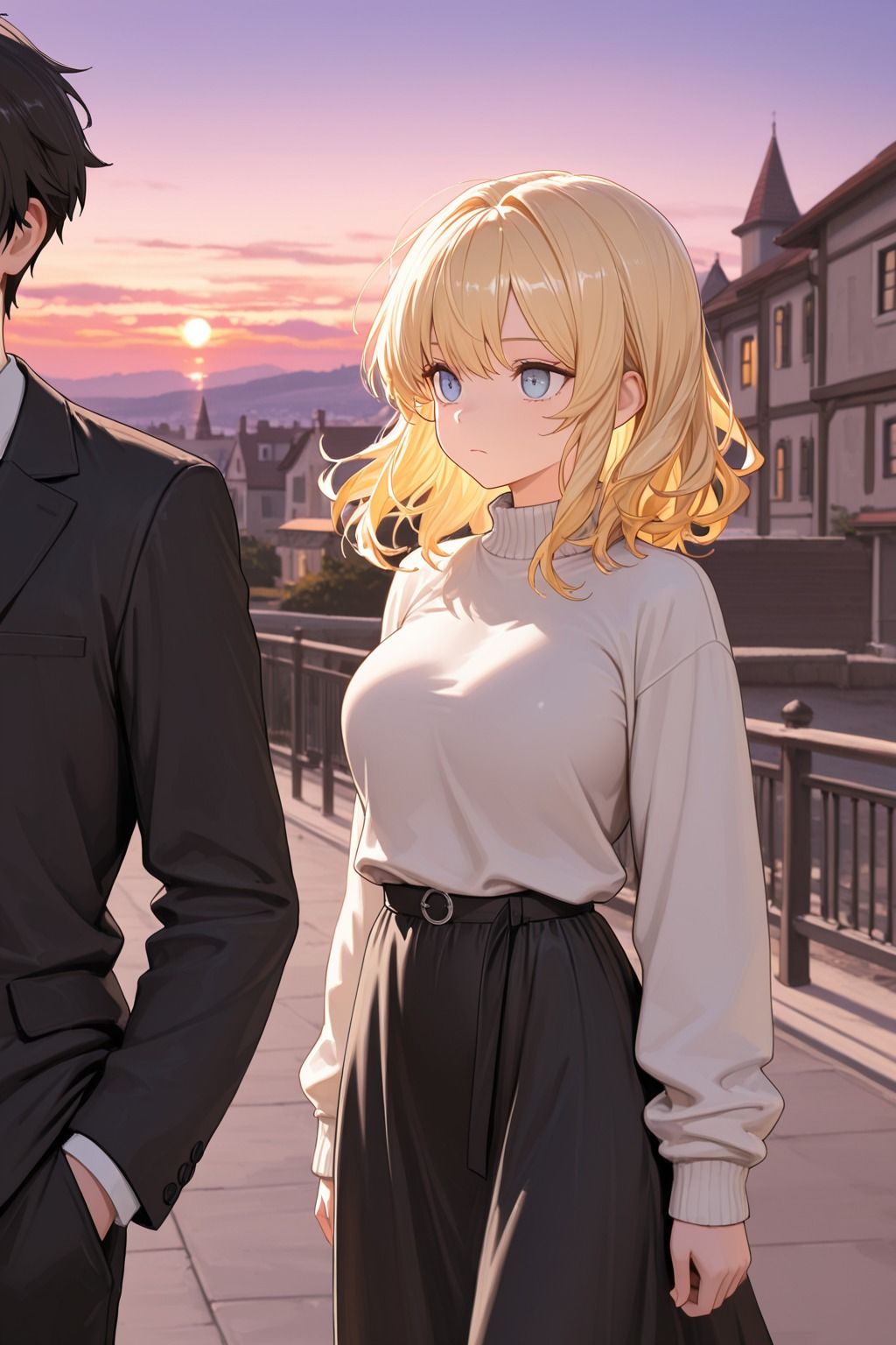 マチアプ女子と目隠しプレイ サンプル2ページ目