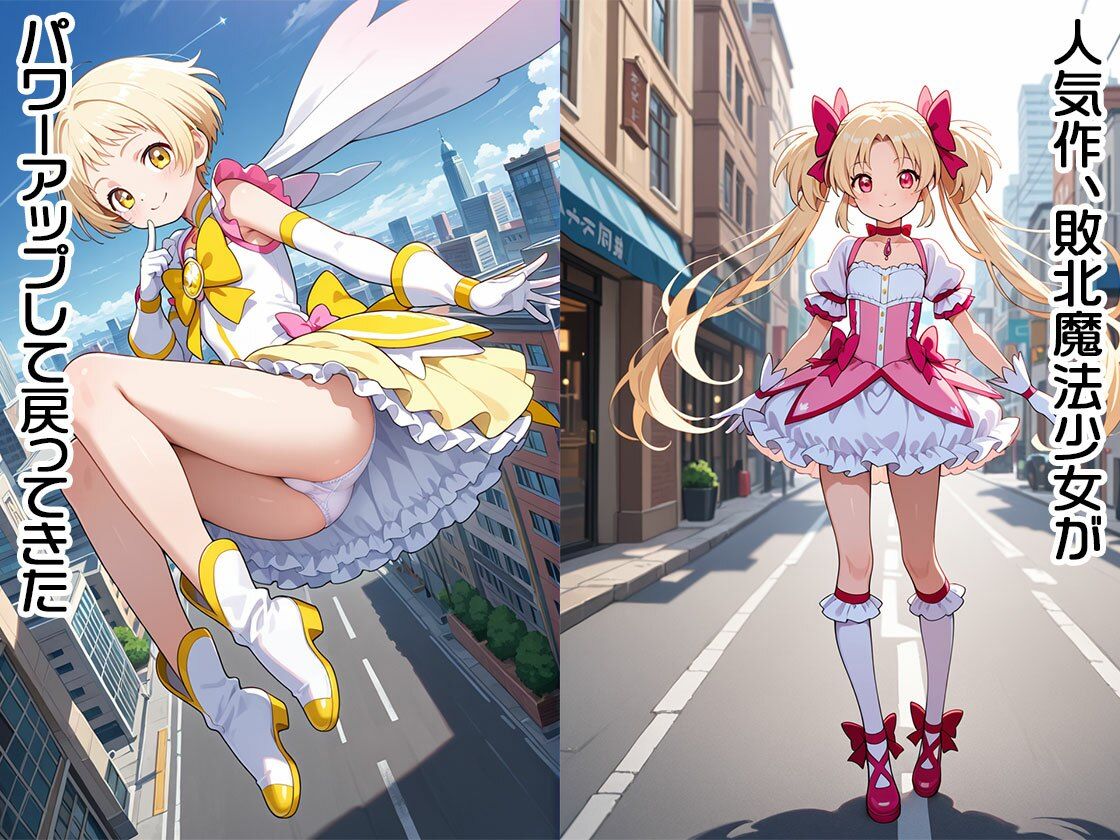 敗北魔法少女（2）〜再び捕まる少女達〜（CG500枚） サンプル1ページ目