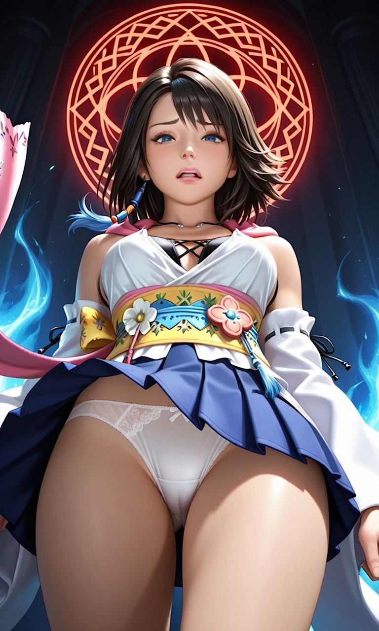 500枚【女召喚士！召喚士になる為  変態オヤジ召喚士達に儀式として中出しされる】 サンプル9ページ目