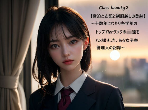 Class beauty2【脅迫と支配と制服越しの美躰】 〜十数年にわたり各学年のトップTierランクのJK達をハメ撮りしたある女子寮管理人の記録〜