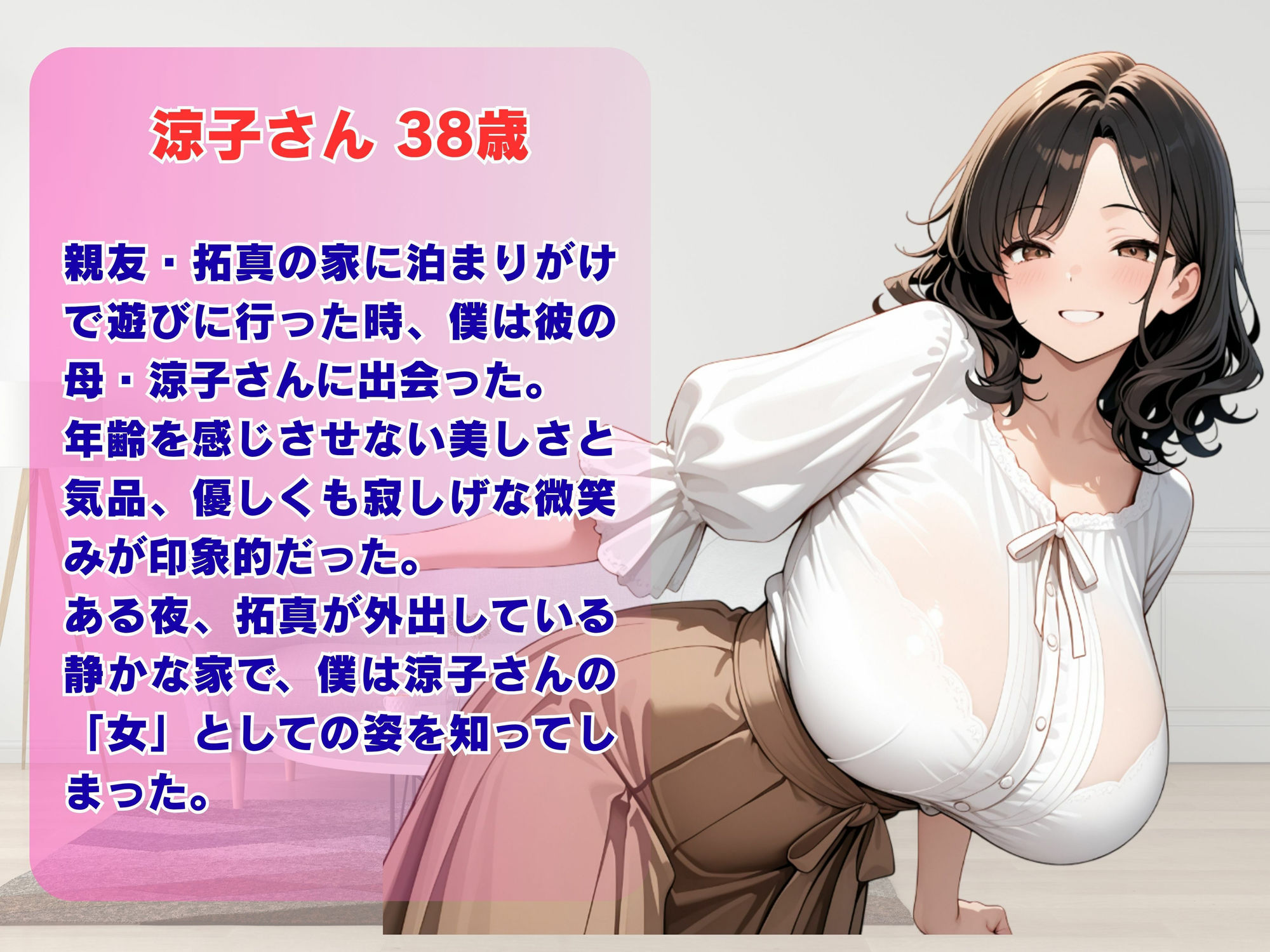 親友の母に恋をした サンプル1ページ目