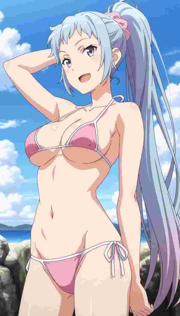 仲良くグラビアして。 サンプル2ページ目
