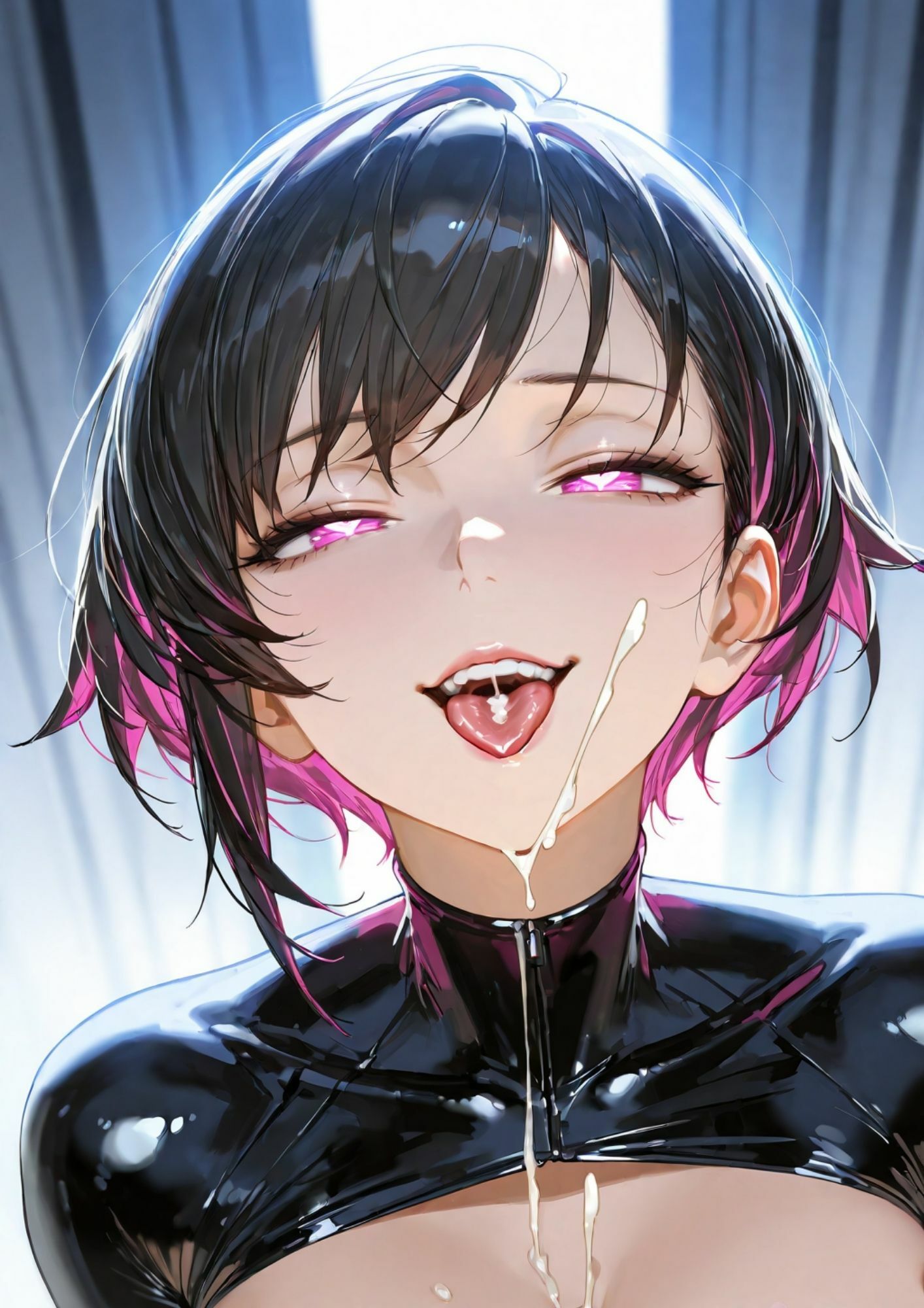 Black Velvet Heat〜黒革の下の熱〜 サンプル3ページ目