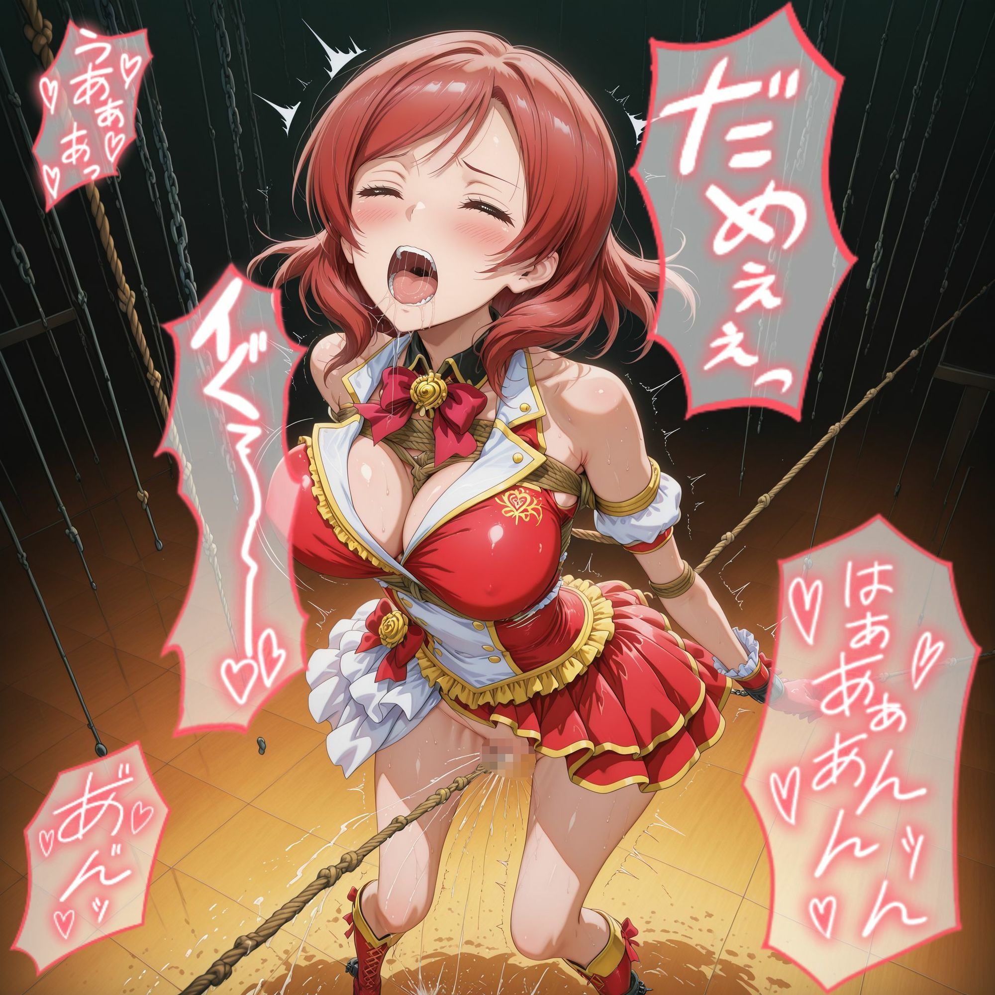 【衣装多種】生意気アイドルマ〇ちゃんのアヘ顔はいつまででも見ていたい_玩具その他編-2 サンプル8ページ目