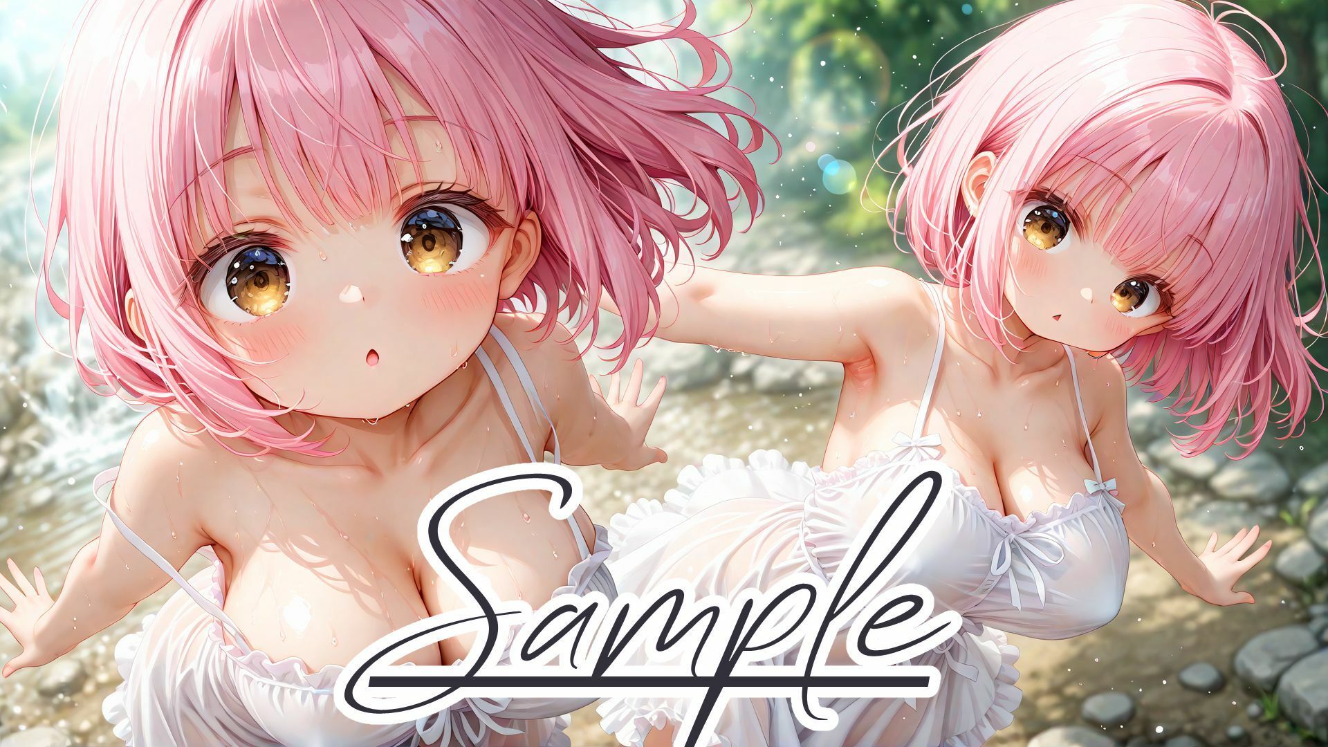 【マルチビュー】川遊び＆私服えっちコレクション特盛 サンプル1ページ目