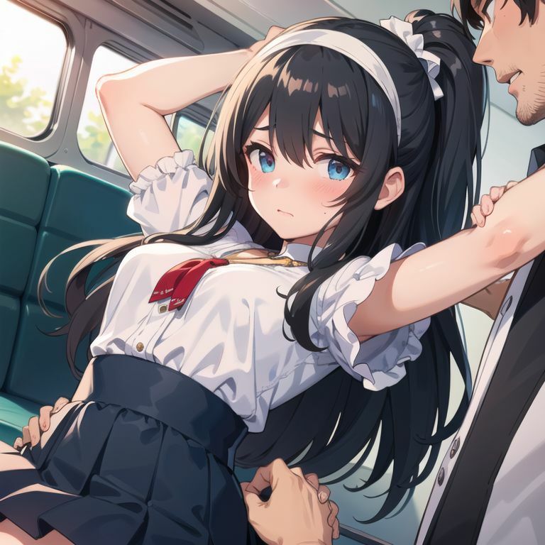 文香の痴●電車 サンプル5ページ目