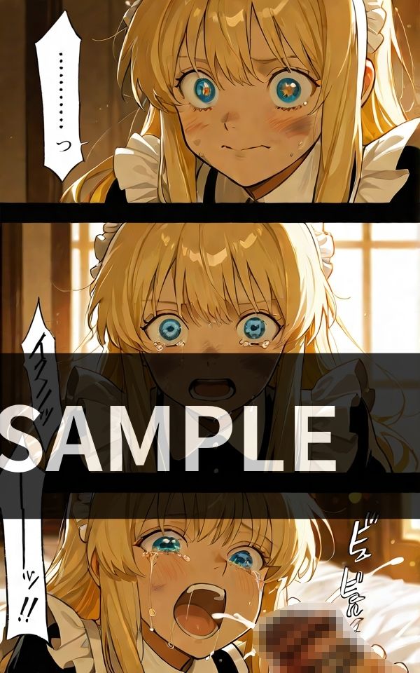 メイドをしっかりと 調教する話 サンプル1ページ目