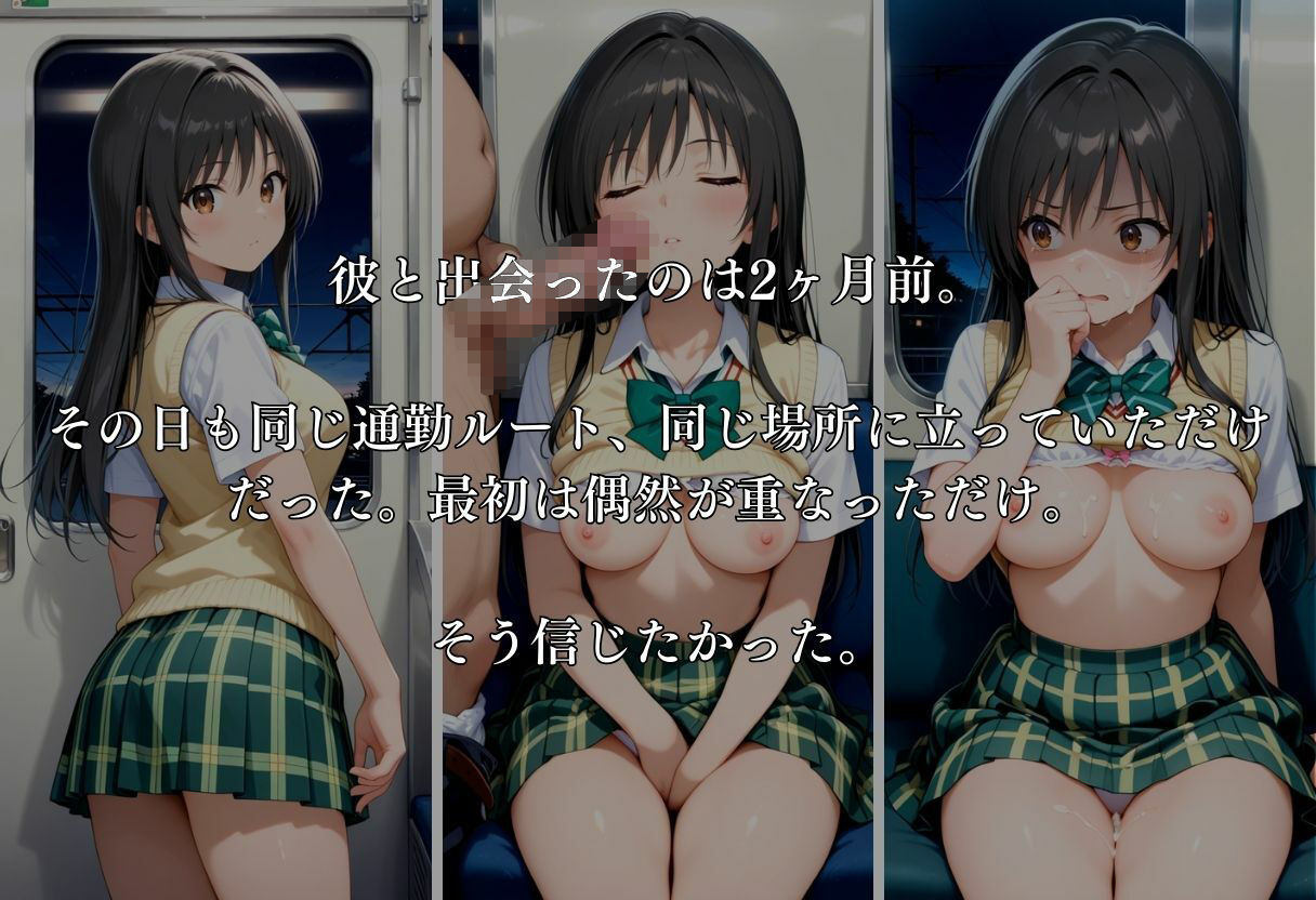 通勤電車で犯●れ続け、妊娠した私 〜小手川唯〜 サンプル4ページ目