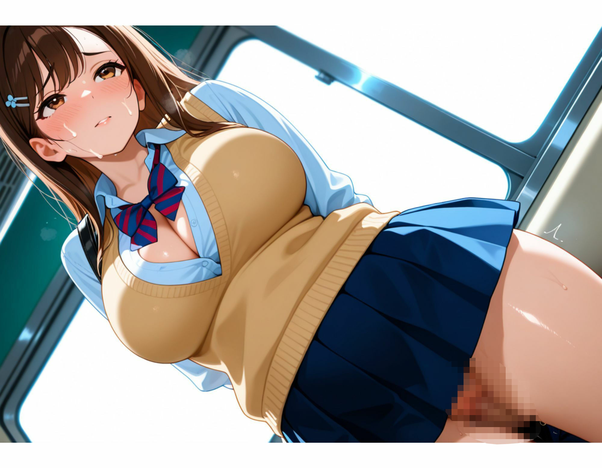 育性女子  ちかん電車編 サンプル5ページ目