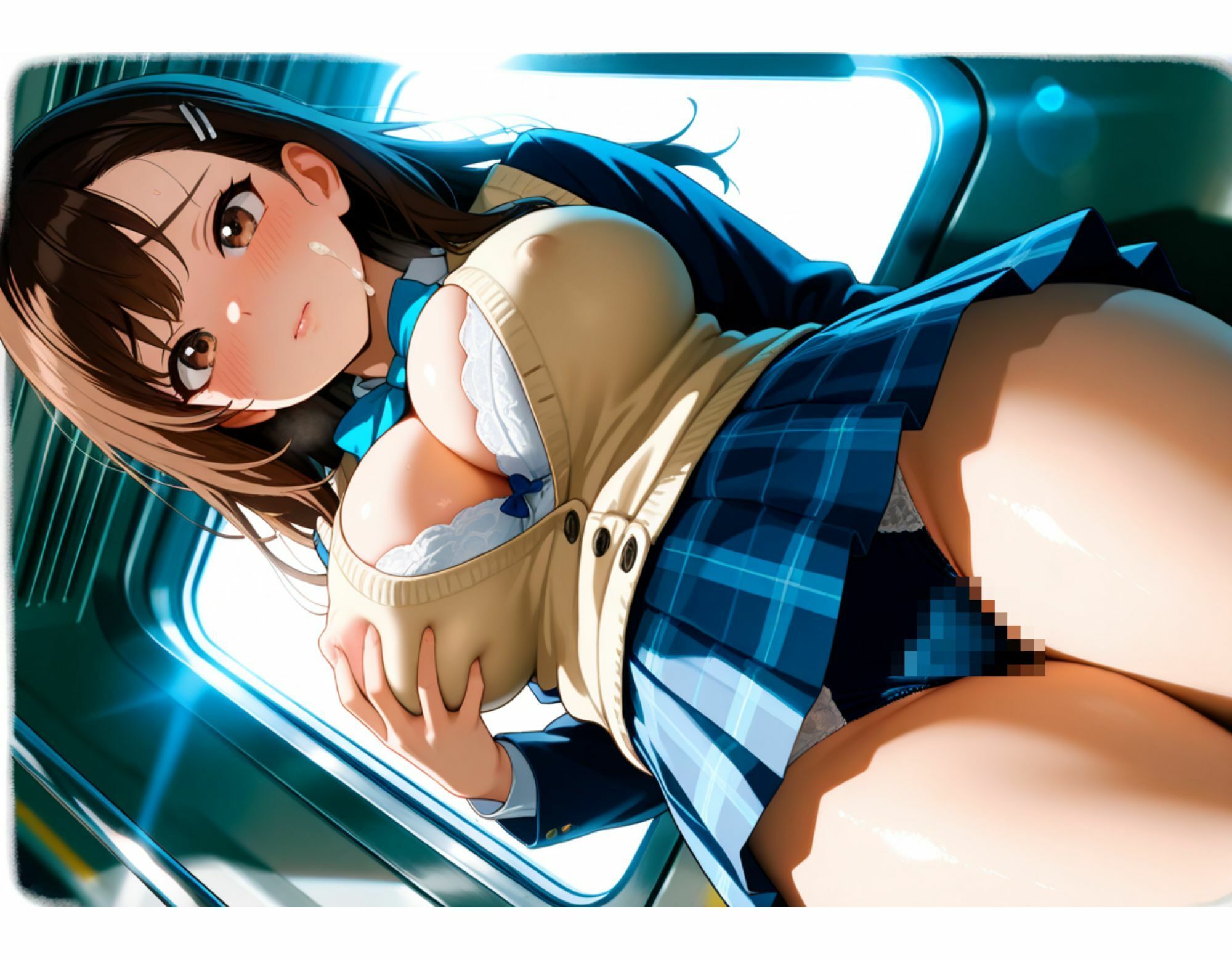 育性女子  ちかん電車編 サンプル9ページ目
