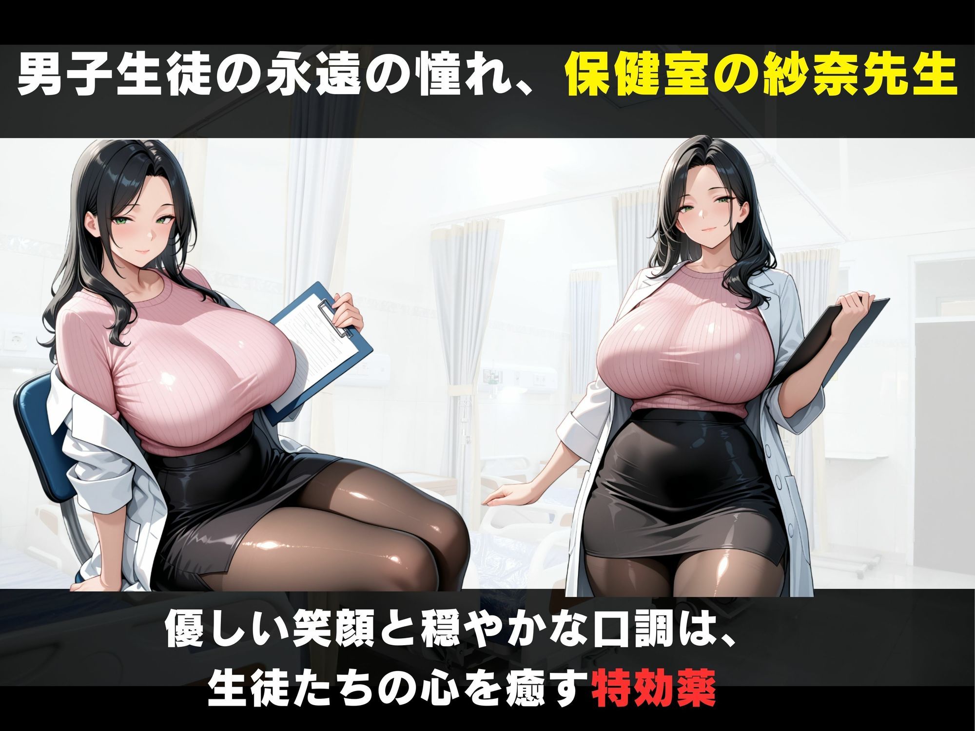 先生に童貞を奪ってもらった  保健室で僕の思春期はバクハツした サンプル1ページ目