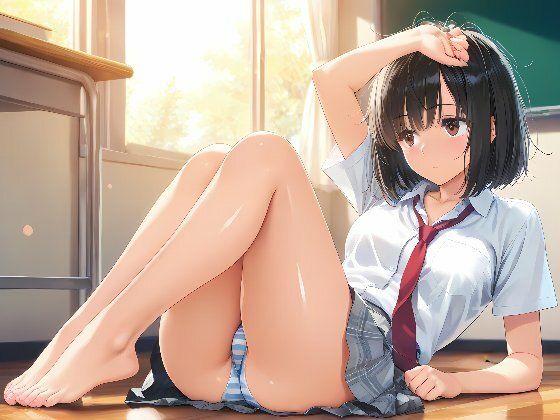 制服美少女 縞パンだらけ  vol.05 サンプル2ページ目