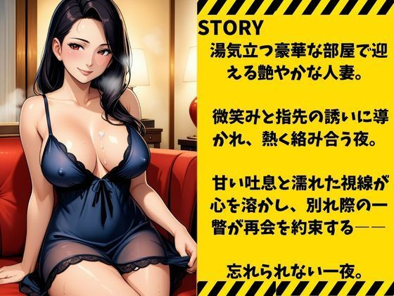 艶肌の夜  人妻熟女風俗で溶ける心と身体  秘めごと サンプル1ページ目