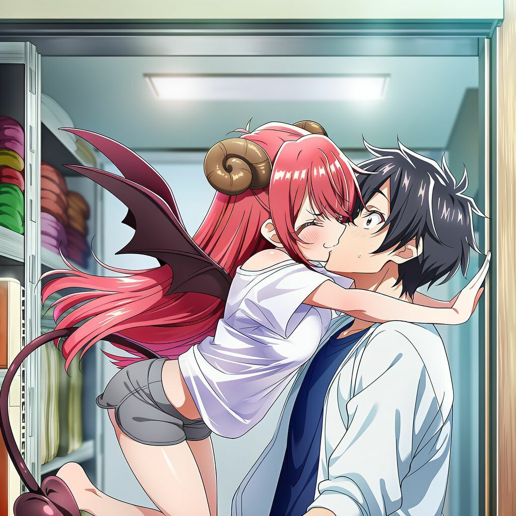 なぜか召喚されたサキュバスはキスをすると発育していく_出会い編 サンプル5ページ目