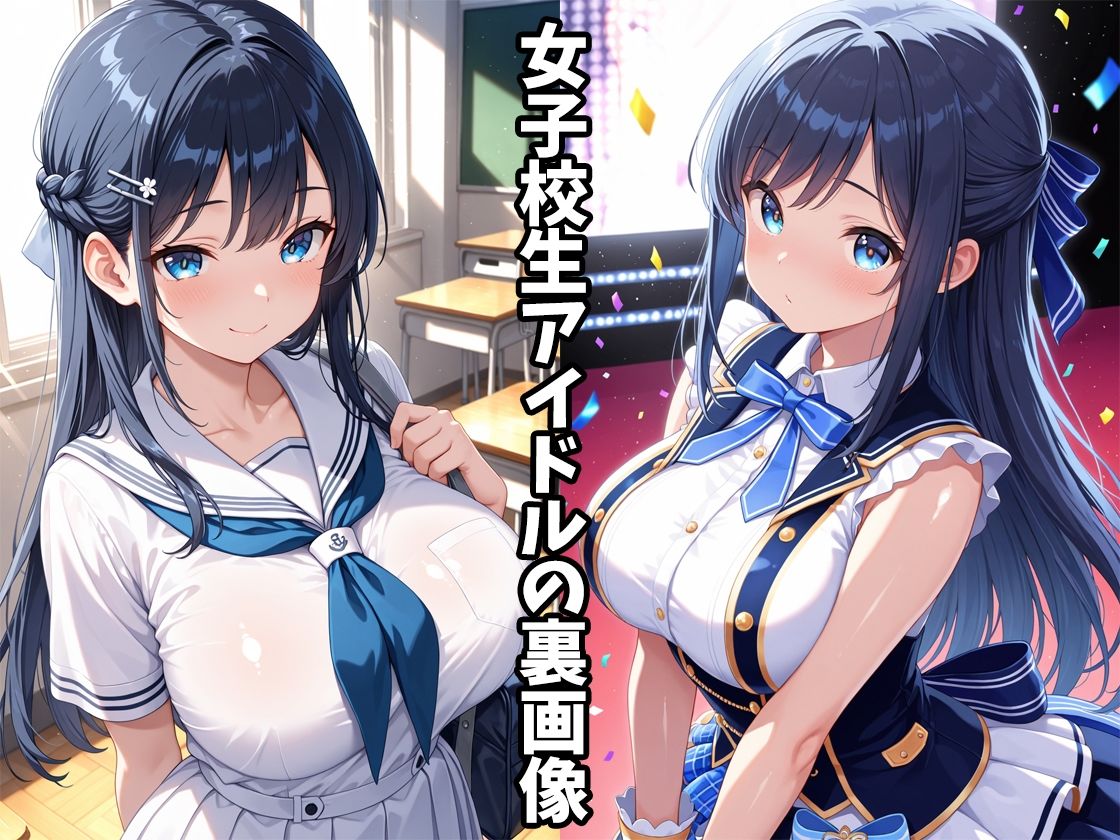 女子校生アイドルの大胆裏画像が大流出！〜水沢あくあ編〜 サンプル1ページ目