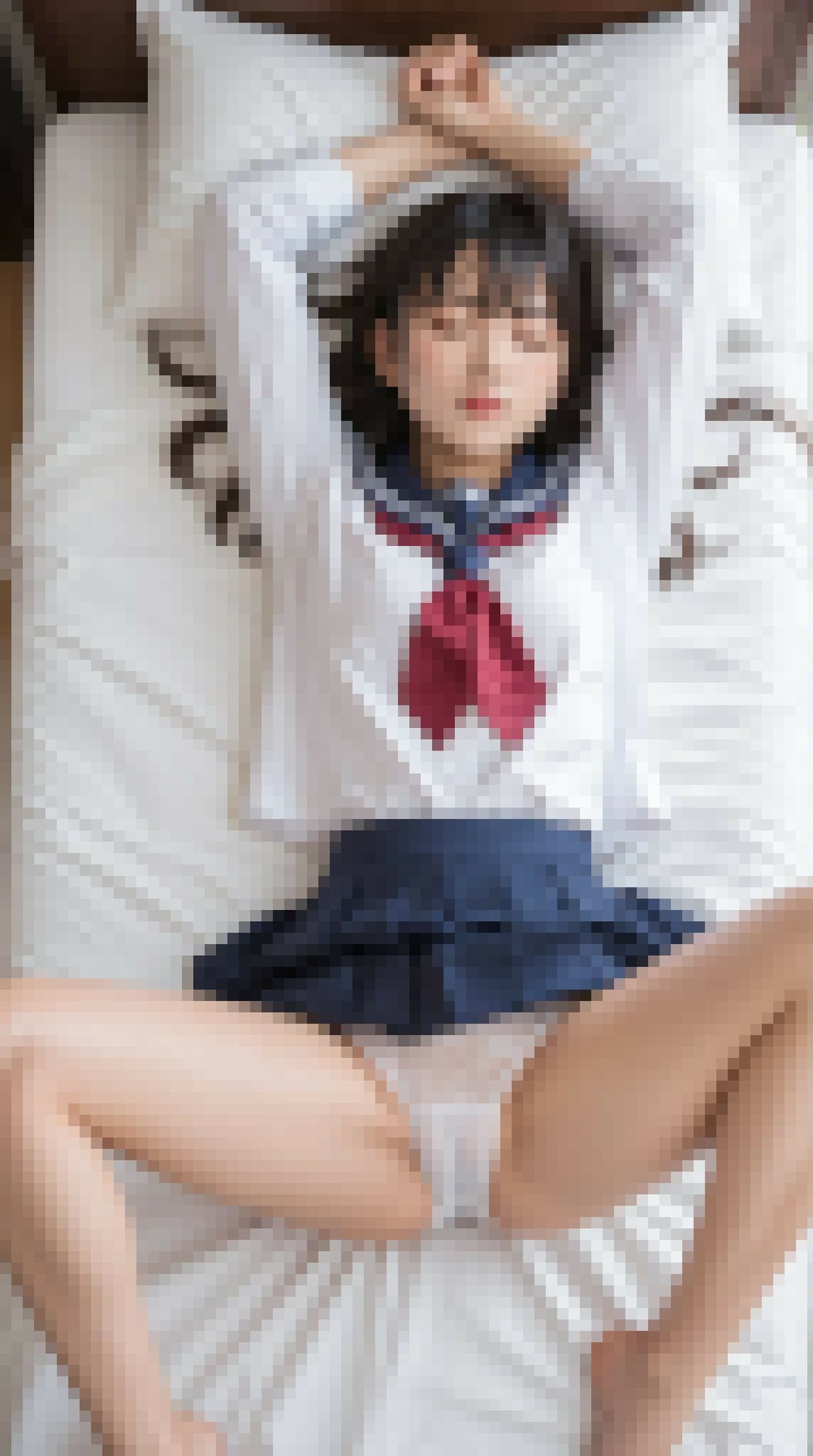 昏●制服コスプレイヤー サンプル2ページ目