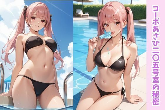 コーポあさひ205号室の秘密/メイちゃんとプールでエッチの巻 サンプル1ページ目