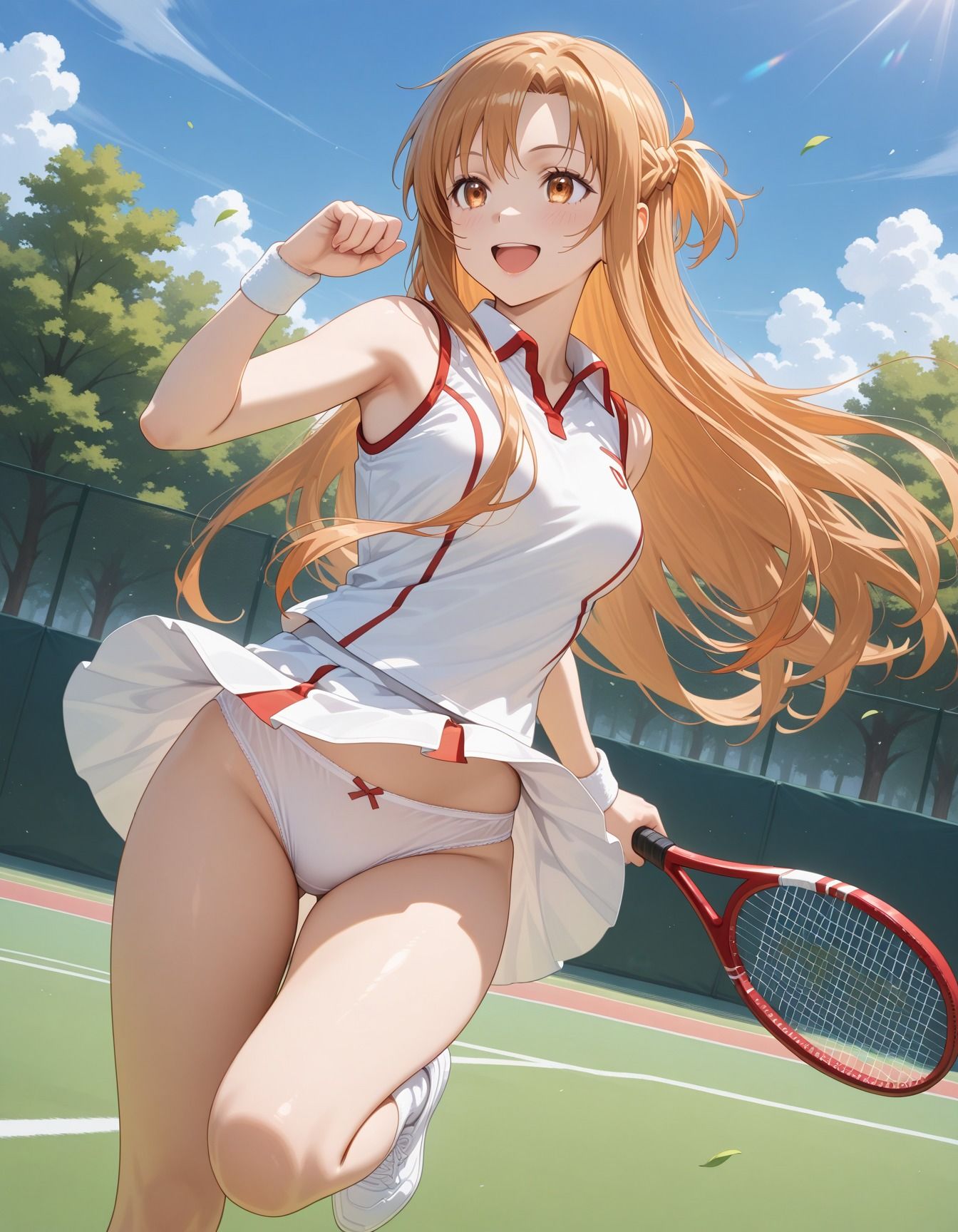 キモデブ達に輪●されたテニス少女 サンプル1ページ目