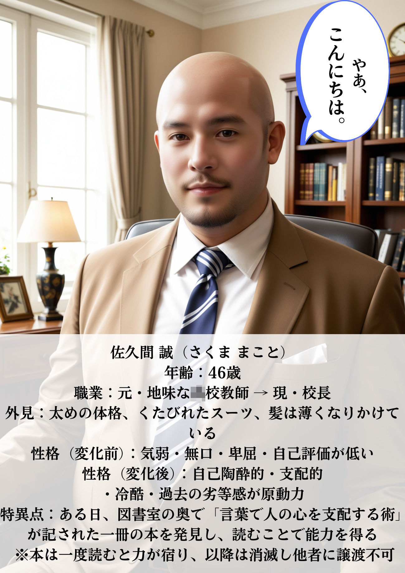 催淫洗脳          明るく前向きな  学級委員長 サンプル1ページ目