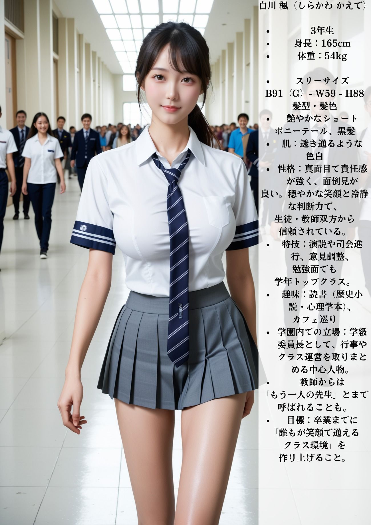 催淫洗脳          明るく前向きな  学級委員長 サンプル3ページ目