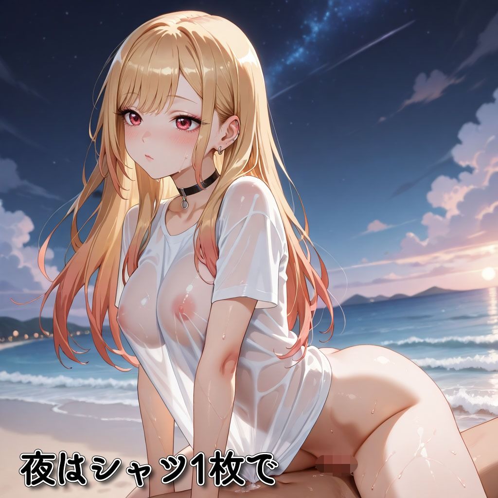 【4kアニメ動画】喜多川海夢 〜性奴●人形化計画〜 灼熱のビーチで丸一日ハメ撮り映像 サンプル5ページ目