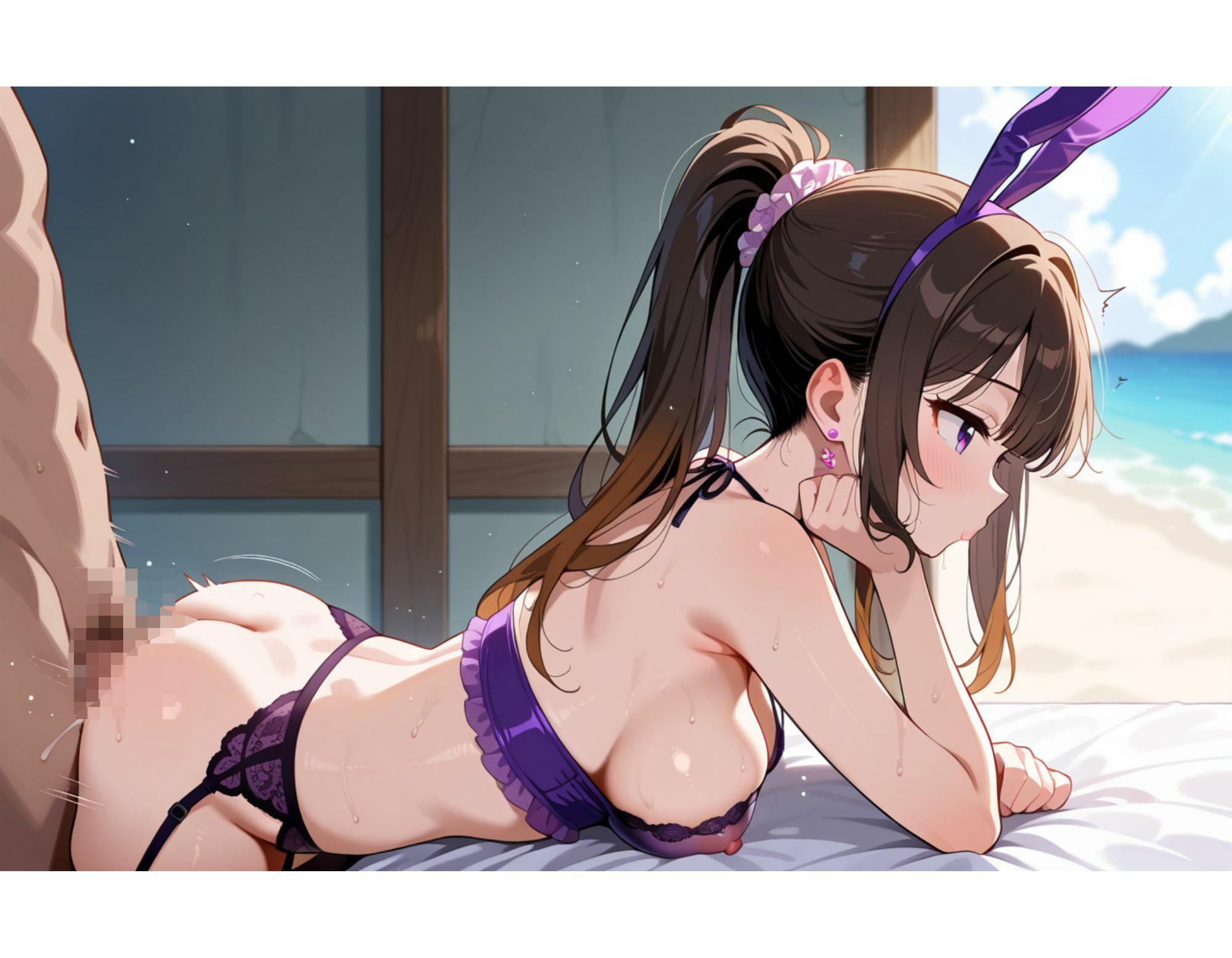 人妻性活  バニー編 サンプル1ページ目