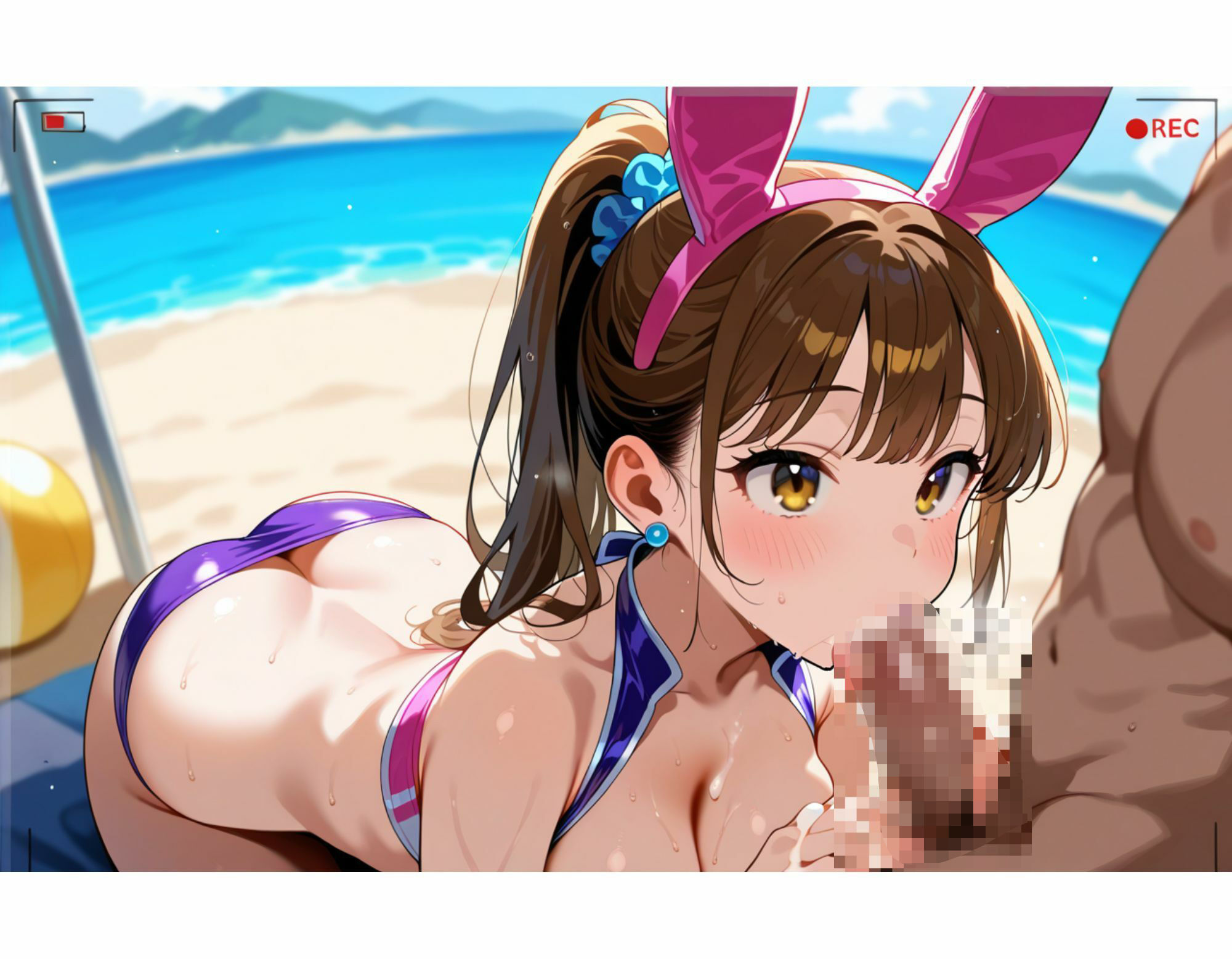 人妻性活  バニー編 サンプル2ページ目