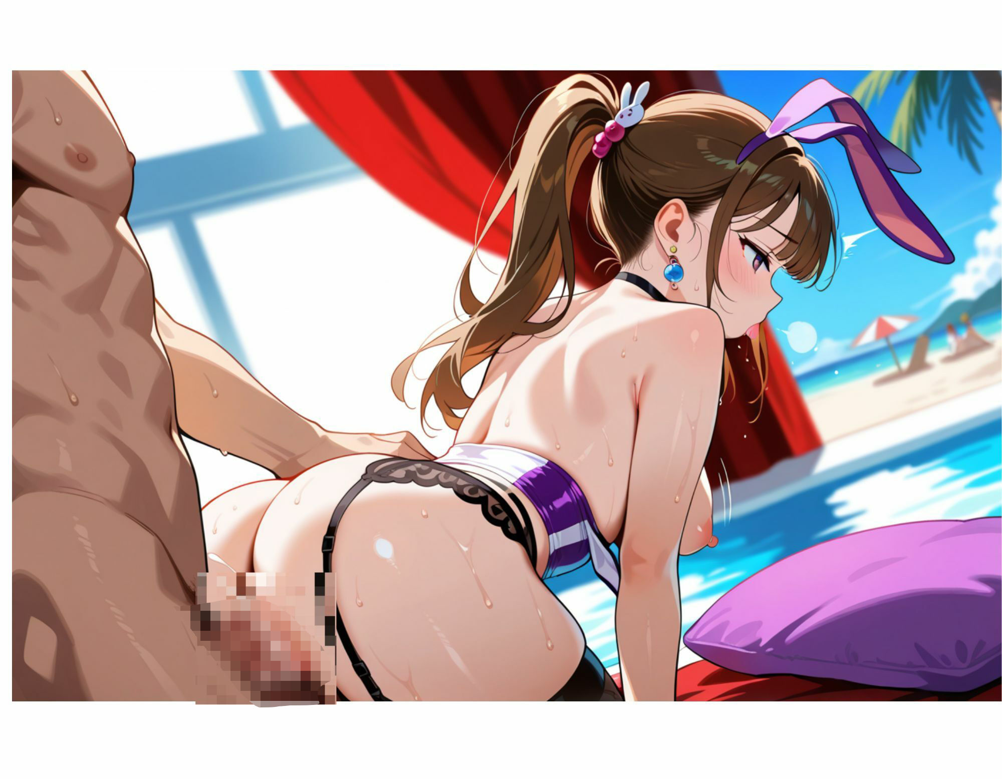 人妻性活  バニー編 サンプル9ページ目