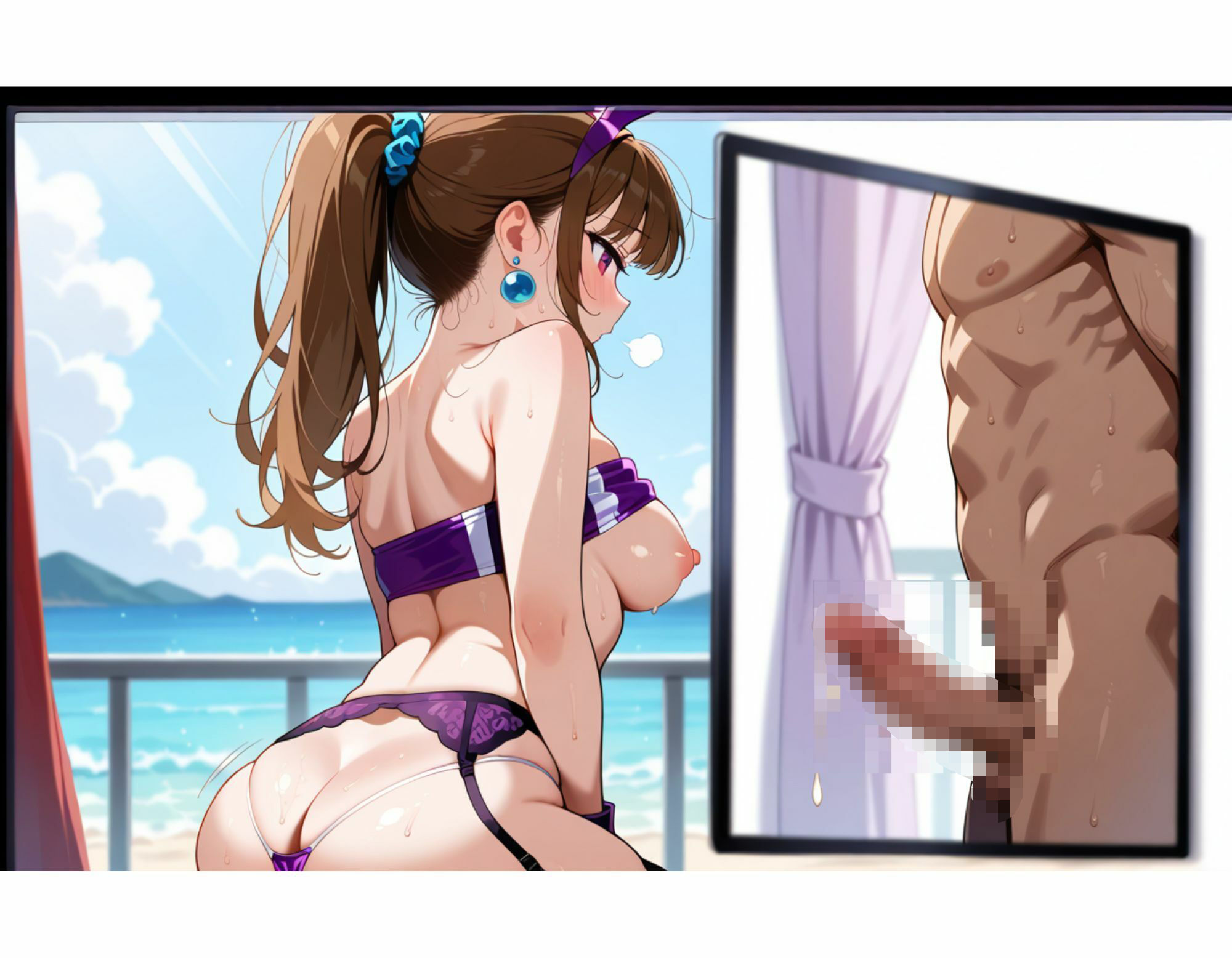 人妻性活  バニー編 サンプル10ページ目