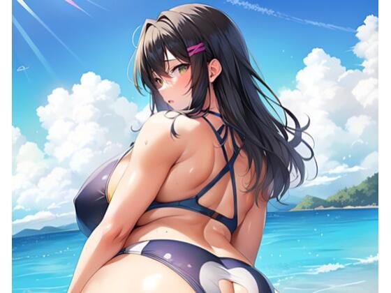 ビキニ尻破れ2