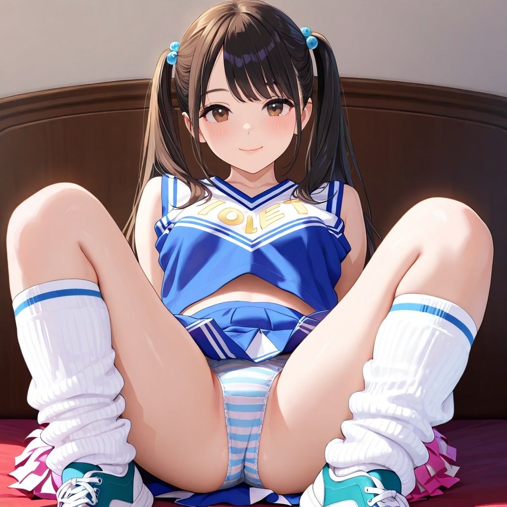 生パンチアガールのM字パンチラ サンプル9ページ目