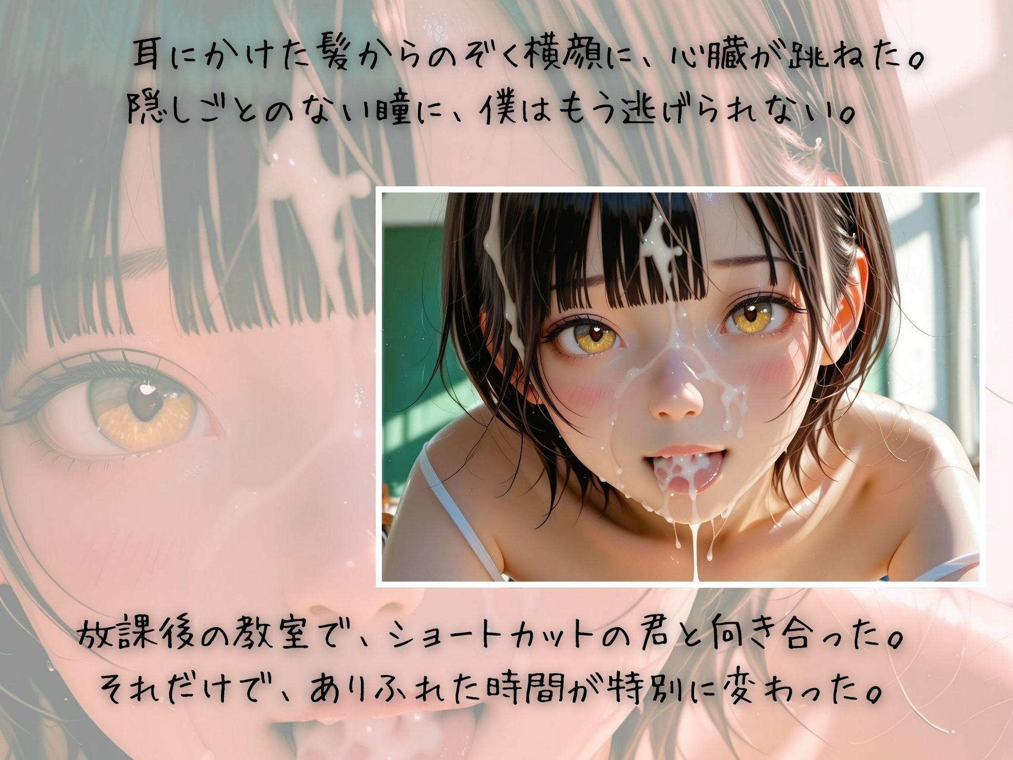 放課後リアル ＃02 〜ショートカットが似合う君に〜 サンプル3ページ目