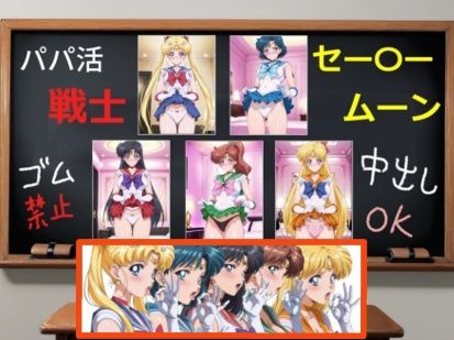 パパ活戦士セー〇ームーン