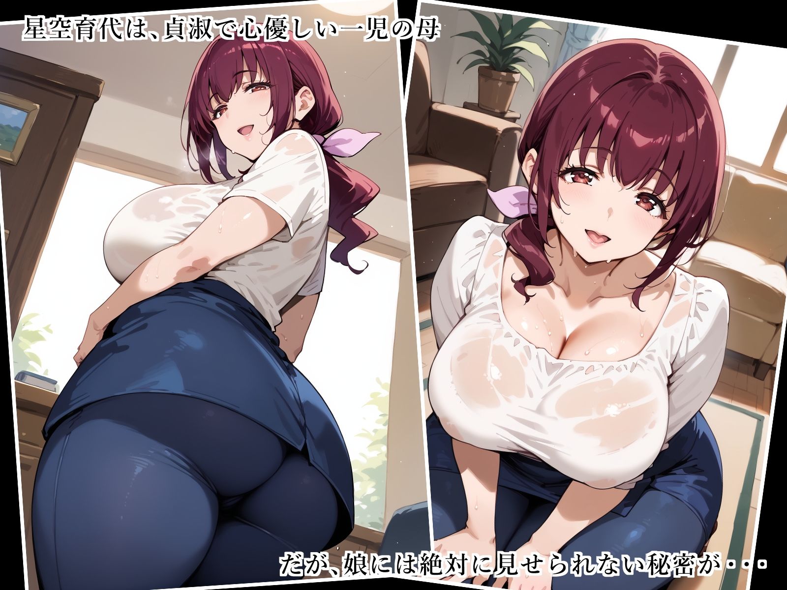 育代さんは悪いママ？ サンプル1ページ目