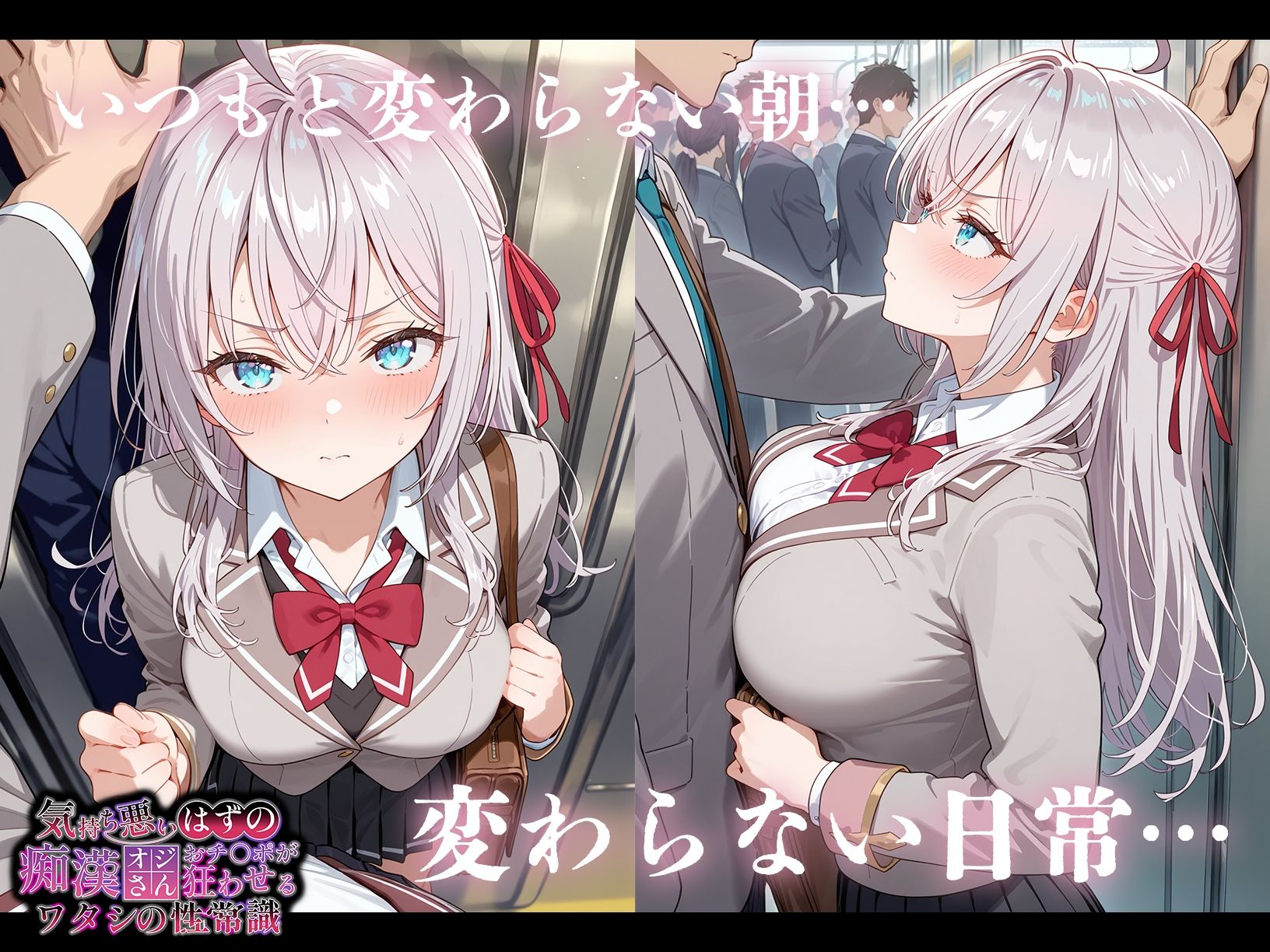 気持ち悪いはずの痴●オジさんおチ〇ポが狂わせるワタシの性常識【アーリャ編】 サンプル2ページ目