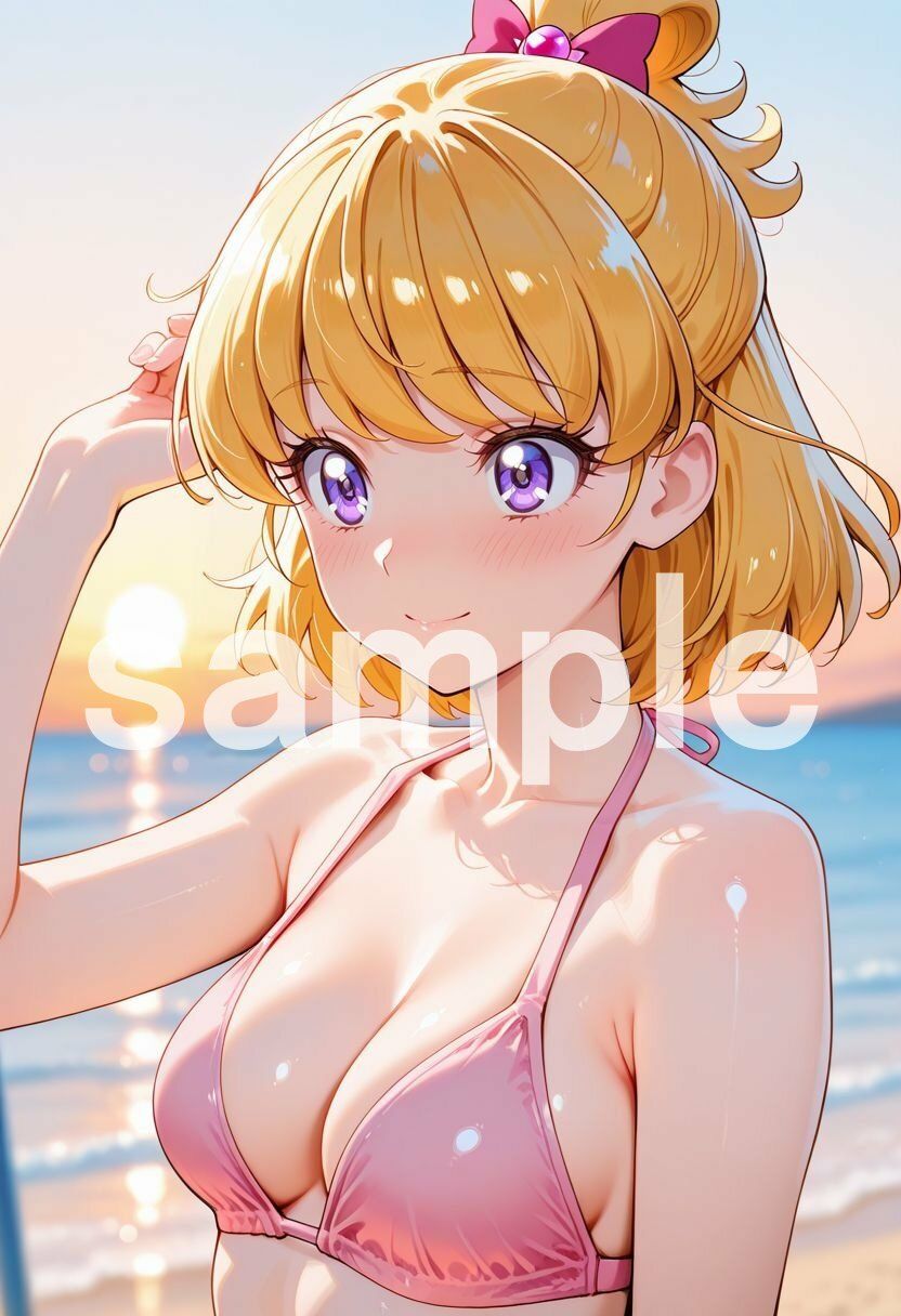 【R-18】大人になった魔法少女、海で愛されスパンキング 1 サンプル1ページ目