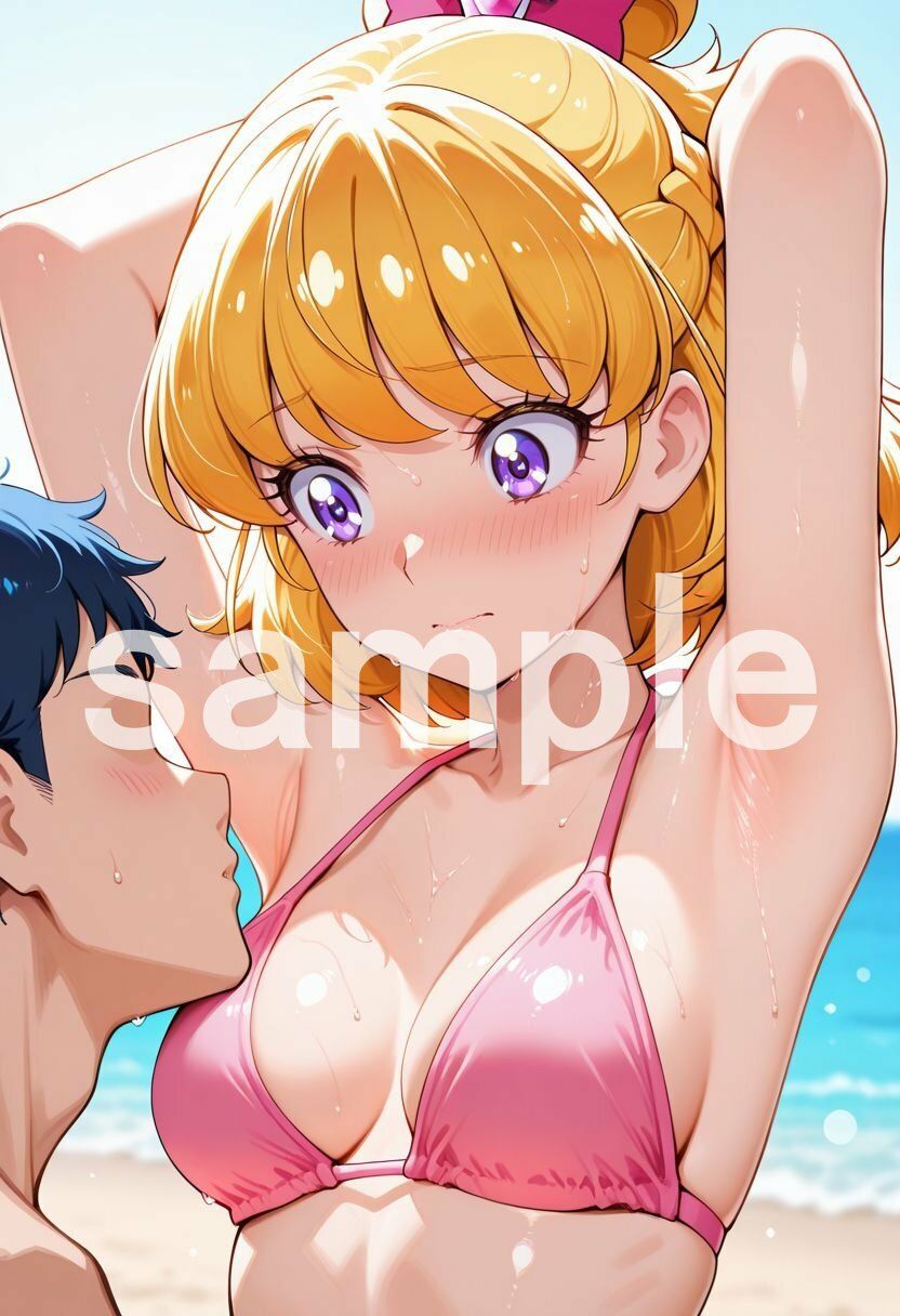 【R-18】大人になった魔法少女、海で愛されスパンキング 1 サンプル4ページ目