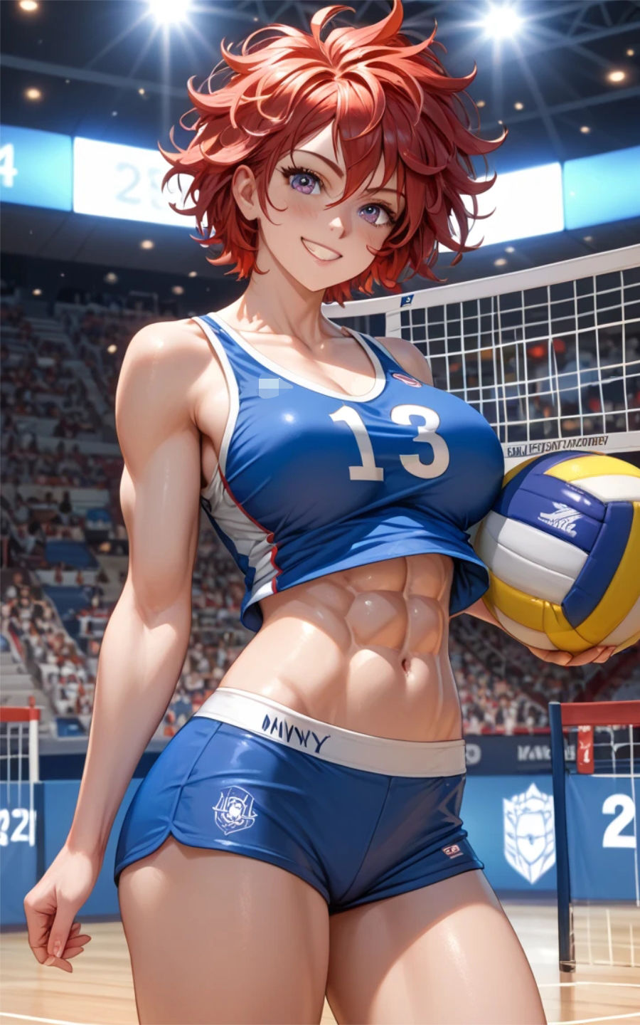 COURT SPIRIT - 彼女の熱、仲間の絆 サンプル2ページ目