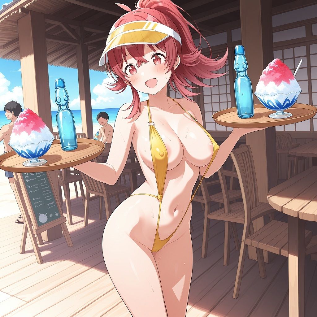 裏のお仕事がある海の家でバイトさせられることになったアイドル 小〇果穂編 サンプル9ページ目