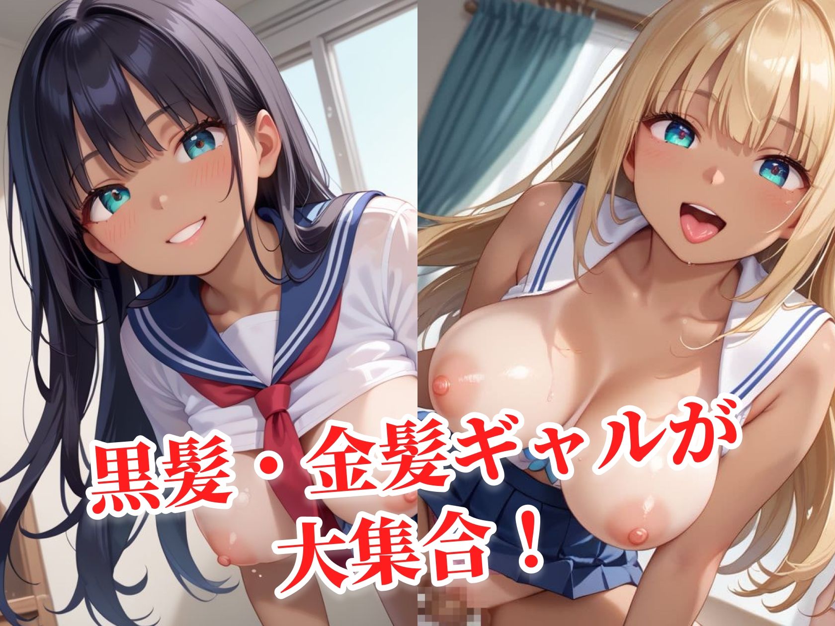 ギャルと夏〜むっちりボディ女子をハメる〜 サンプル2ページ目