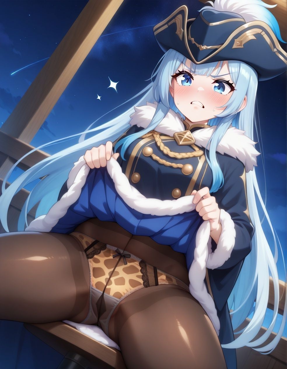 嫌な顔でパンツ見せてくる海賊 サンプル10ページ目