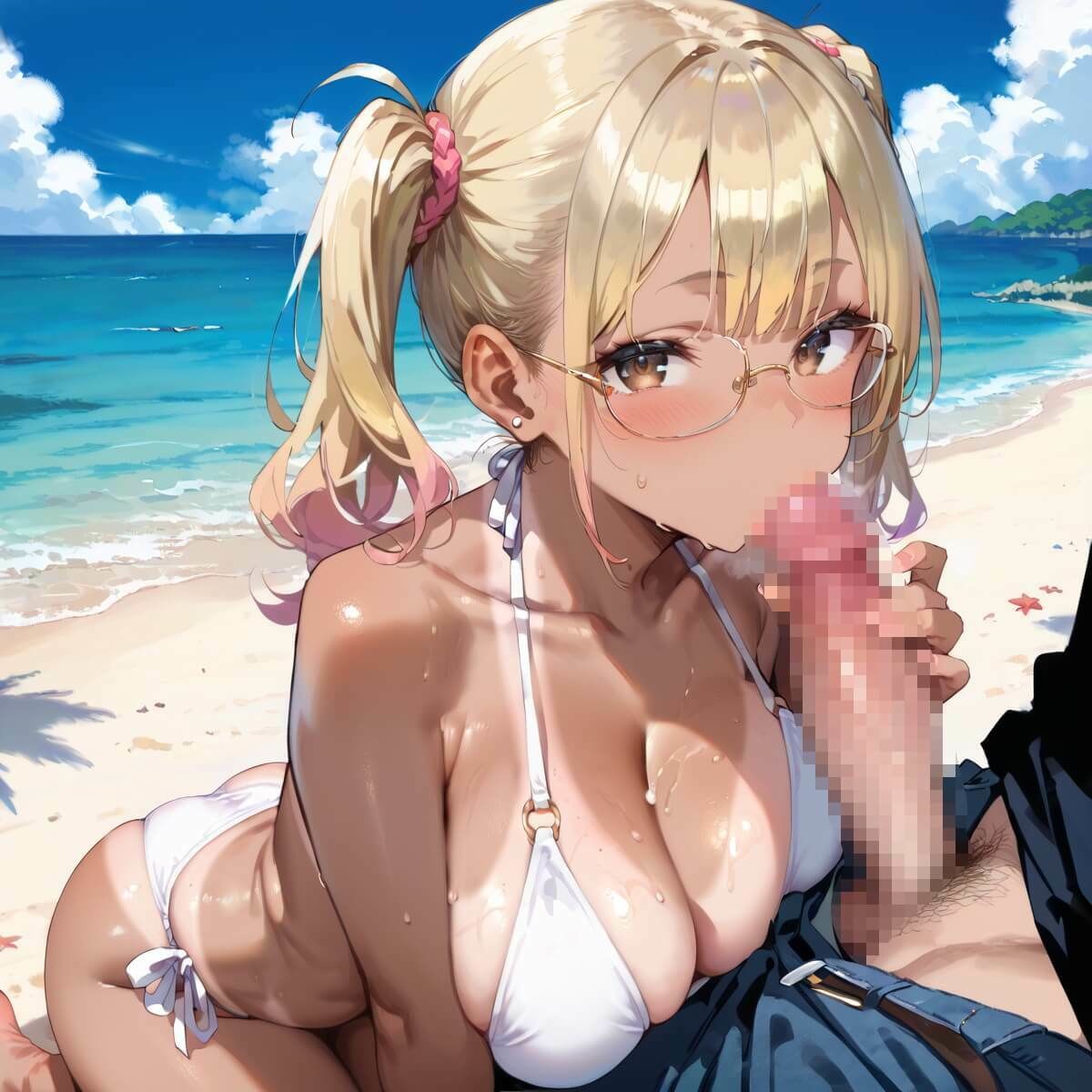 海でビキニギャルをナンパしてエッチ4・210枚 サンプル3ページ目