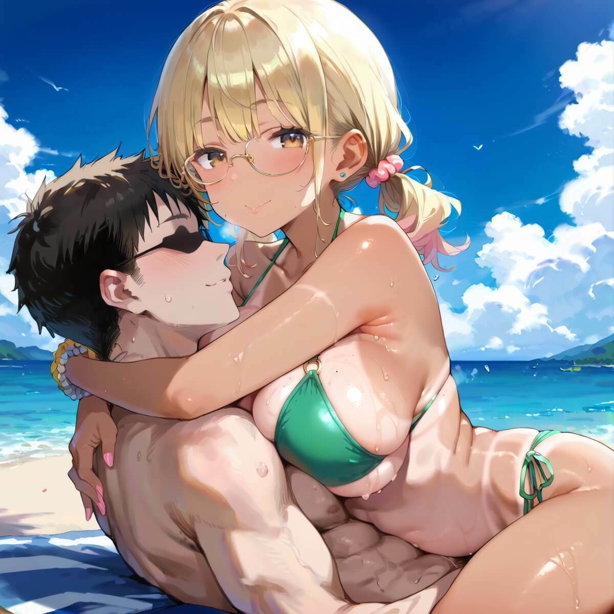 海でビキニギャルをナンパしてエッチ7・210枚 サンプル9ページ目