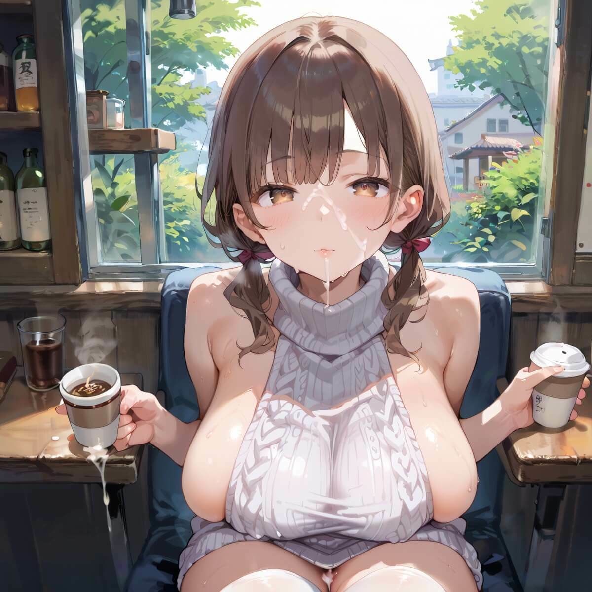 行きつけカフェのどエロいお姉さん8・190枚 サンプル10ページ目