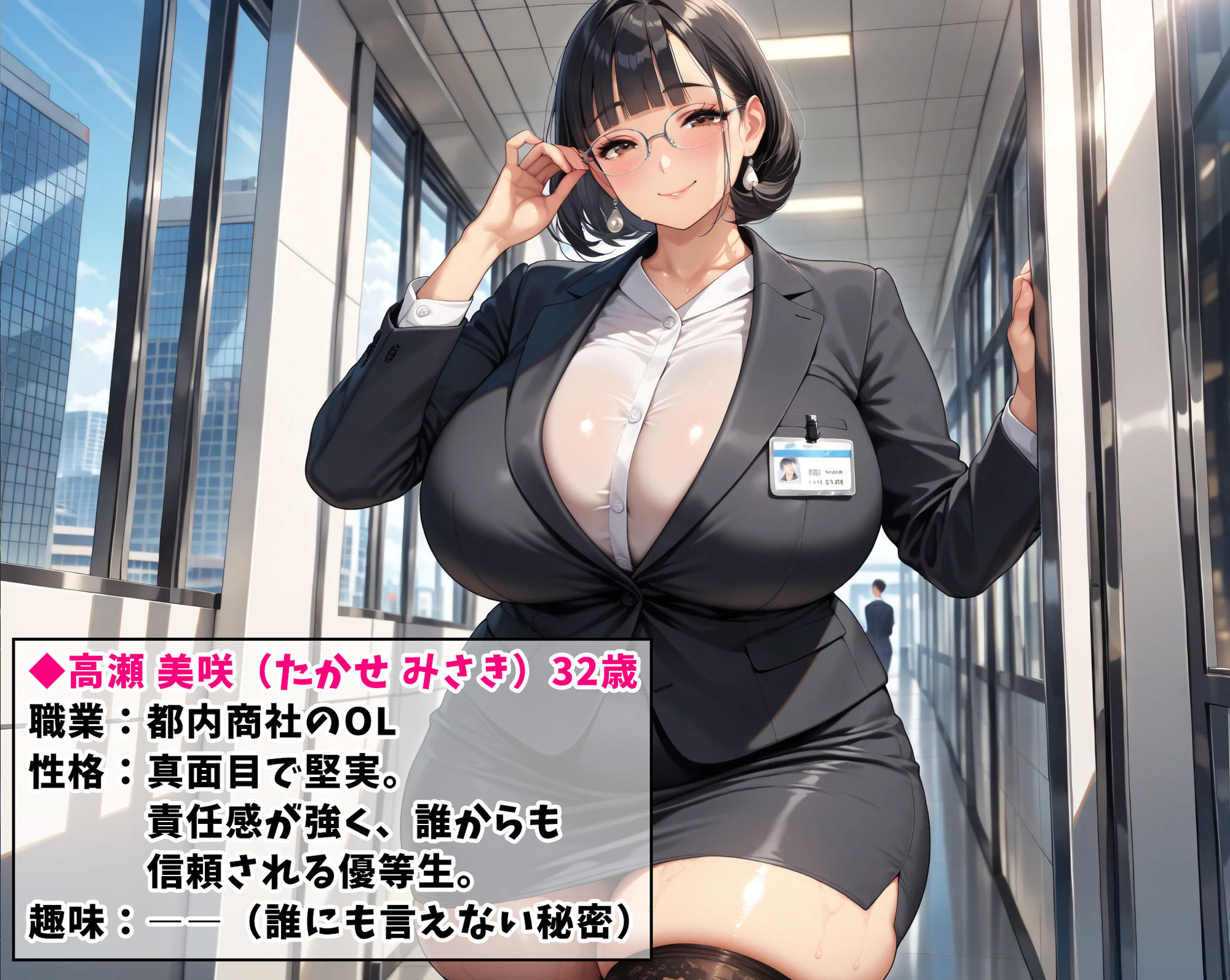 寝取られたい清楚な爆人OL みさきー誰にも言えない本当の私ー サンプル1ページ目